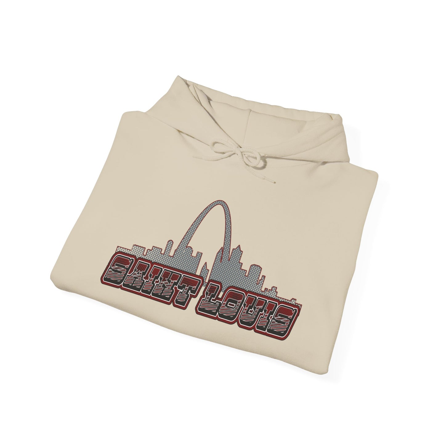 Saint Louis Graphic Hoodie - Unisex Sweatshirt Printify