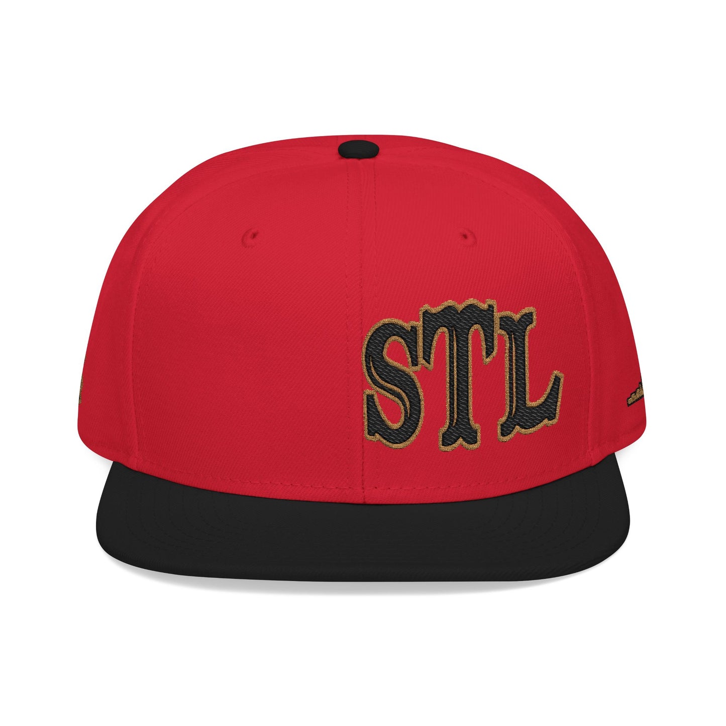 STL Black Gold Edition Embroidered Snapback Hat