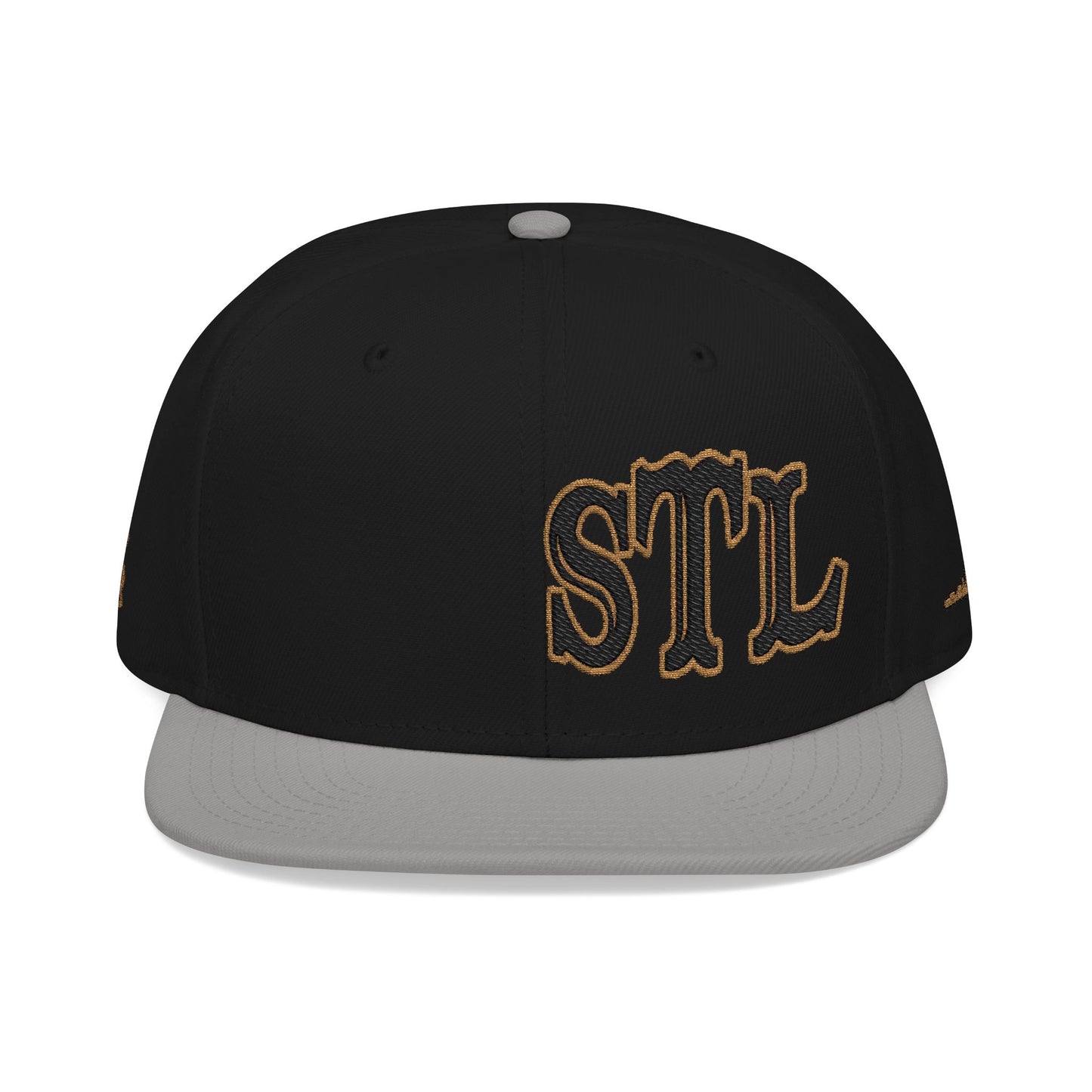 STL Black Gold Edition Embroidered Snapback Hat