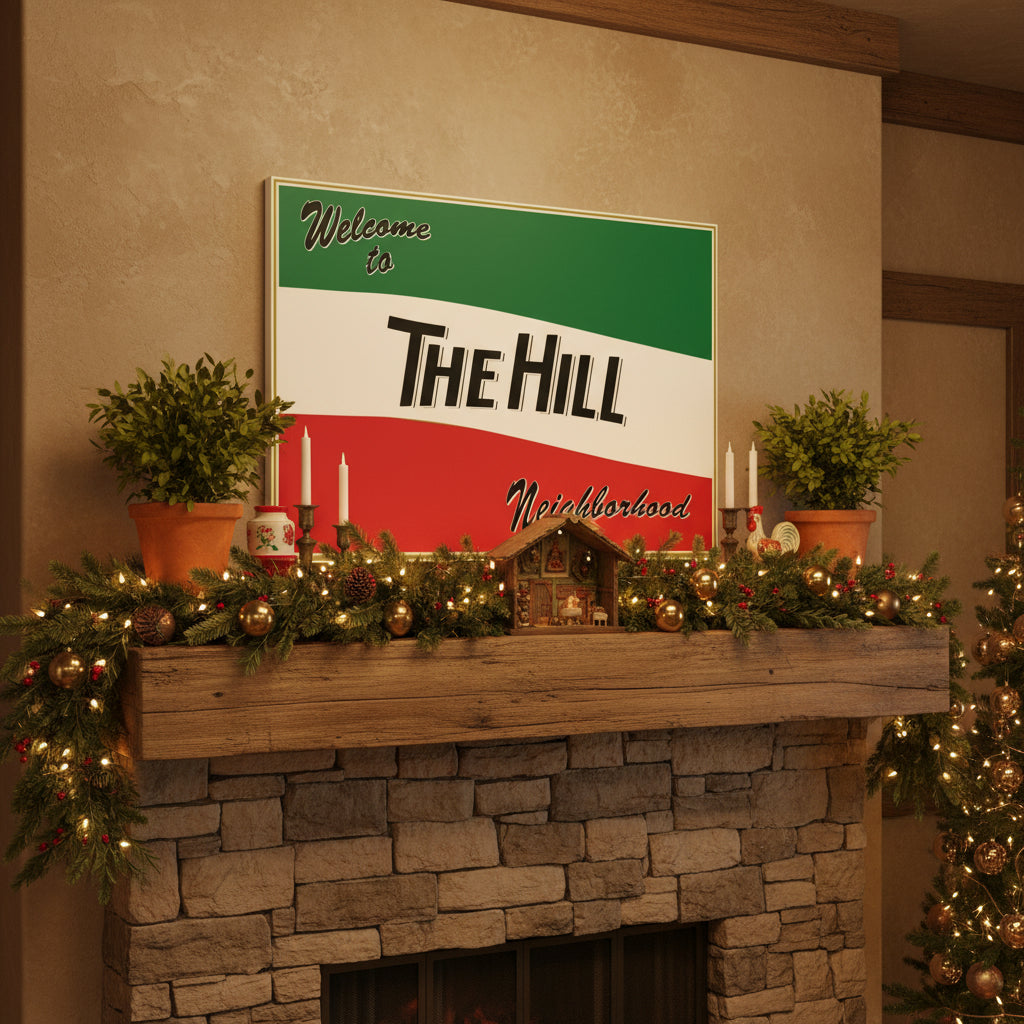 Stretched Canvas - Welcome to The Hill Neighborhood