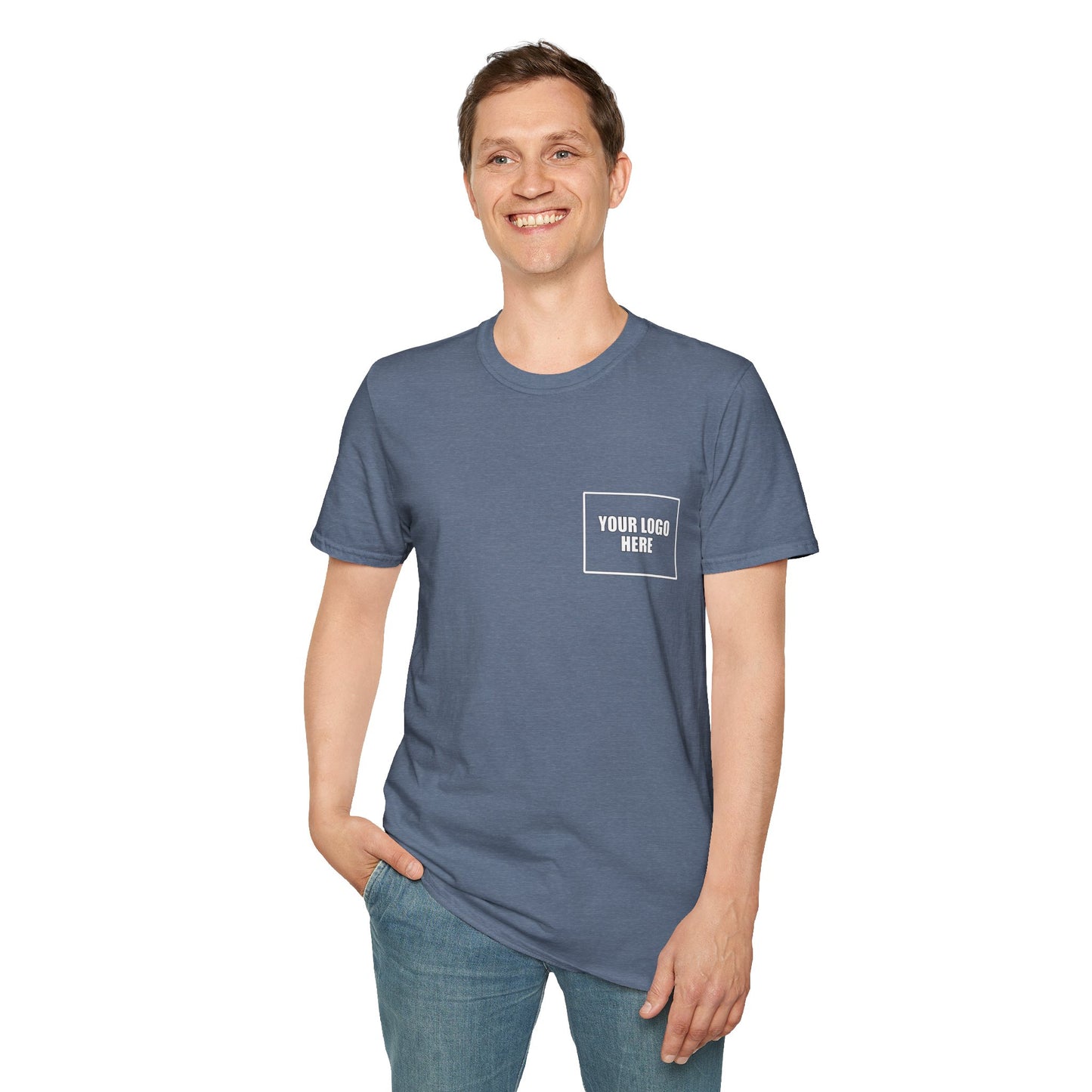 Copy of Custom Front Pocket Logo Work T-Shirt