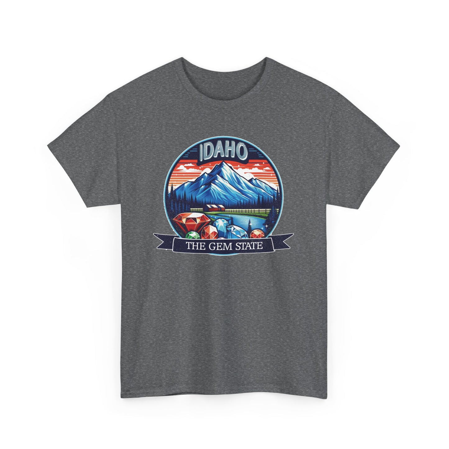 Idaho The Gem State Graphic Tee