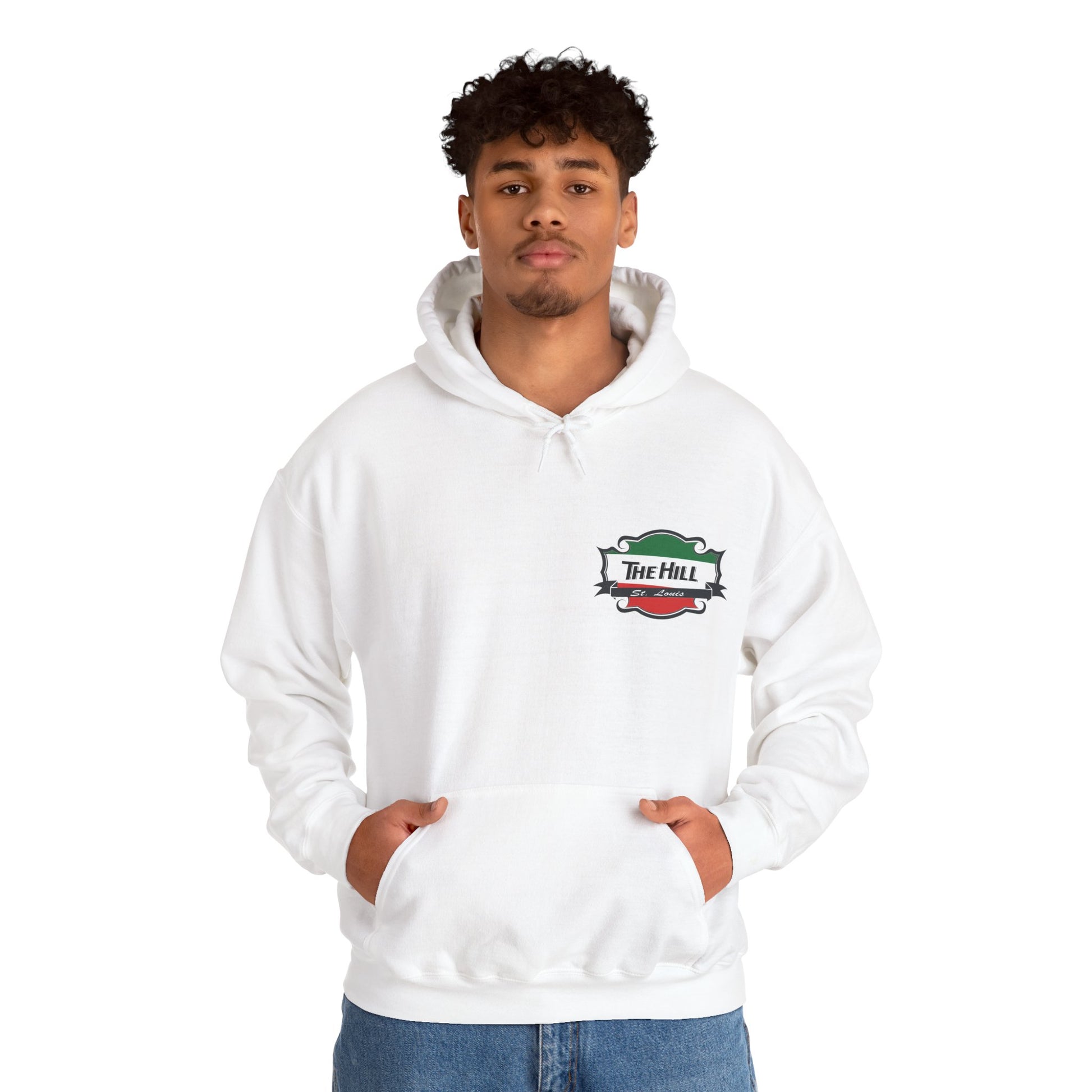 The Hill St. Louis Front & Back Hoodie Printify