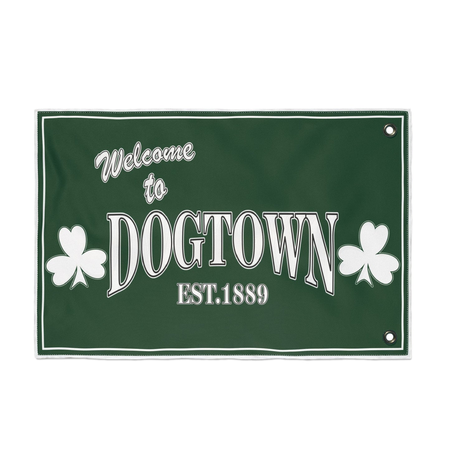 Welcome To Dogtown - Double Sided Flag