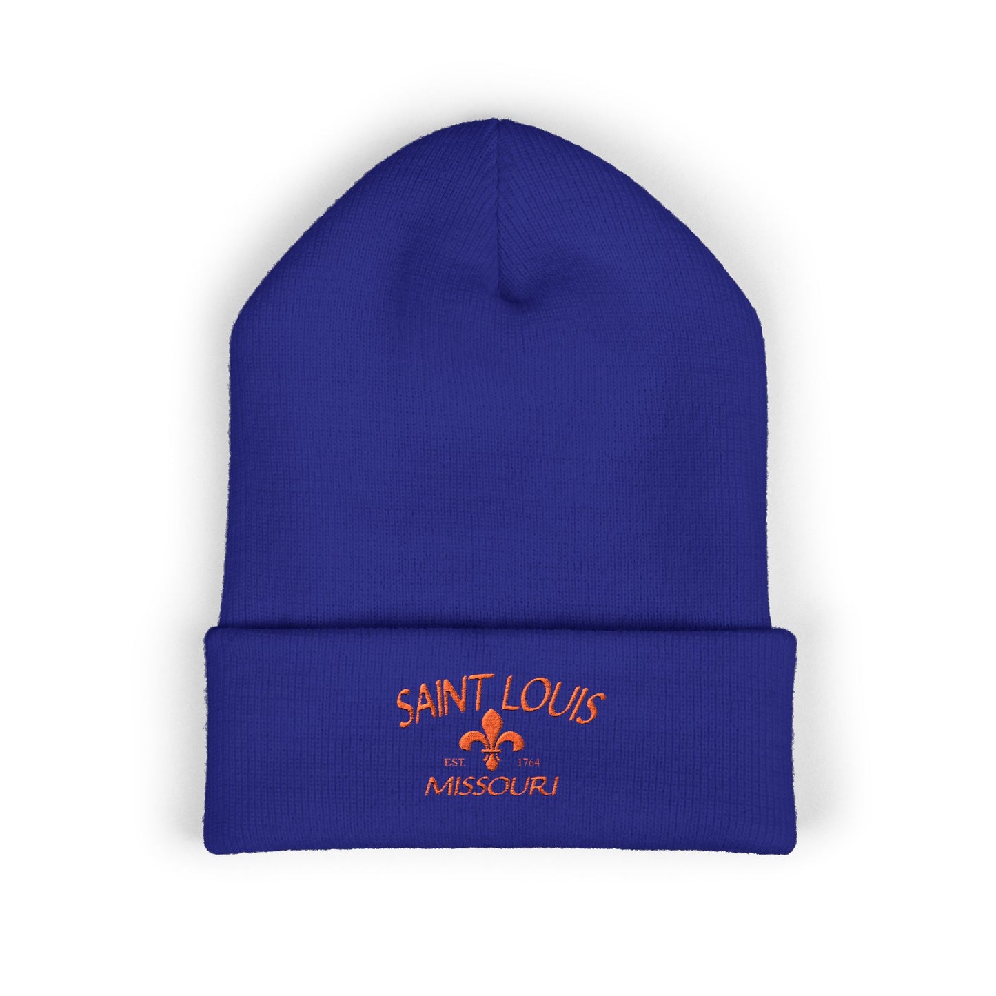 Saint Louis Embroidered Beanie
