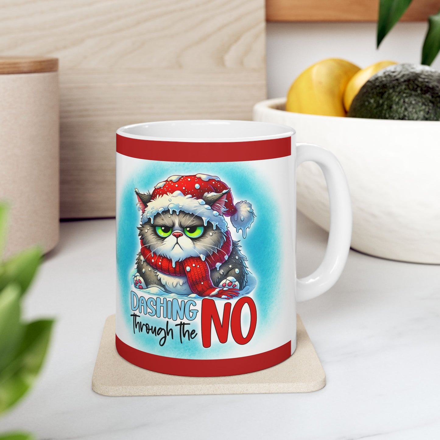 Christmas Cat Mug