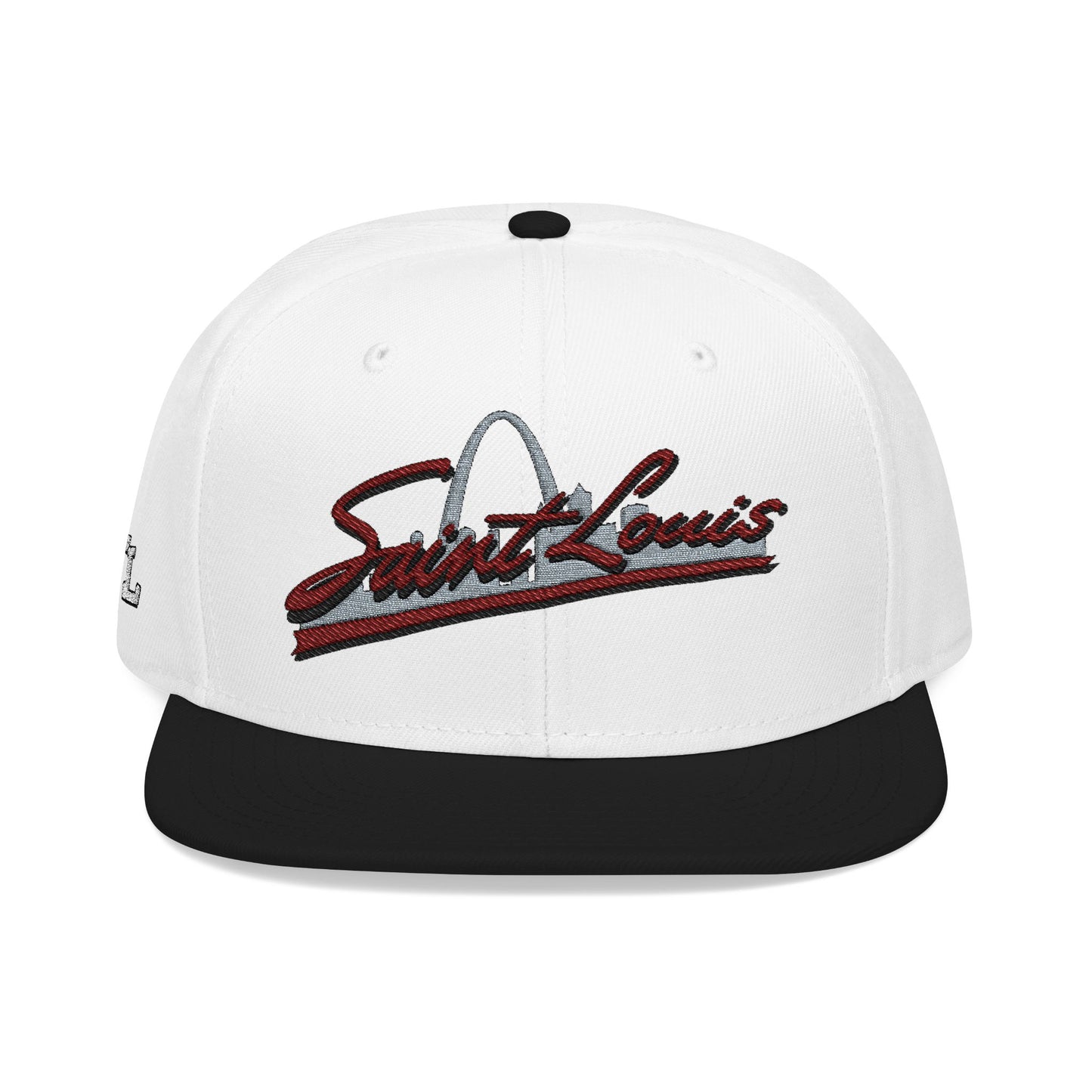 Embroidered Snapback-Full Front Saint Louis Logo Printify