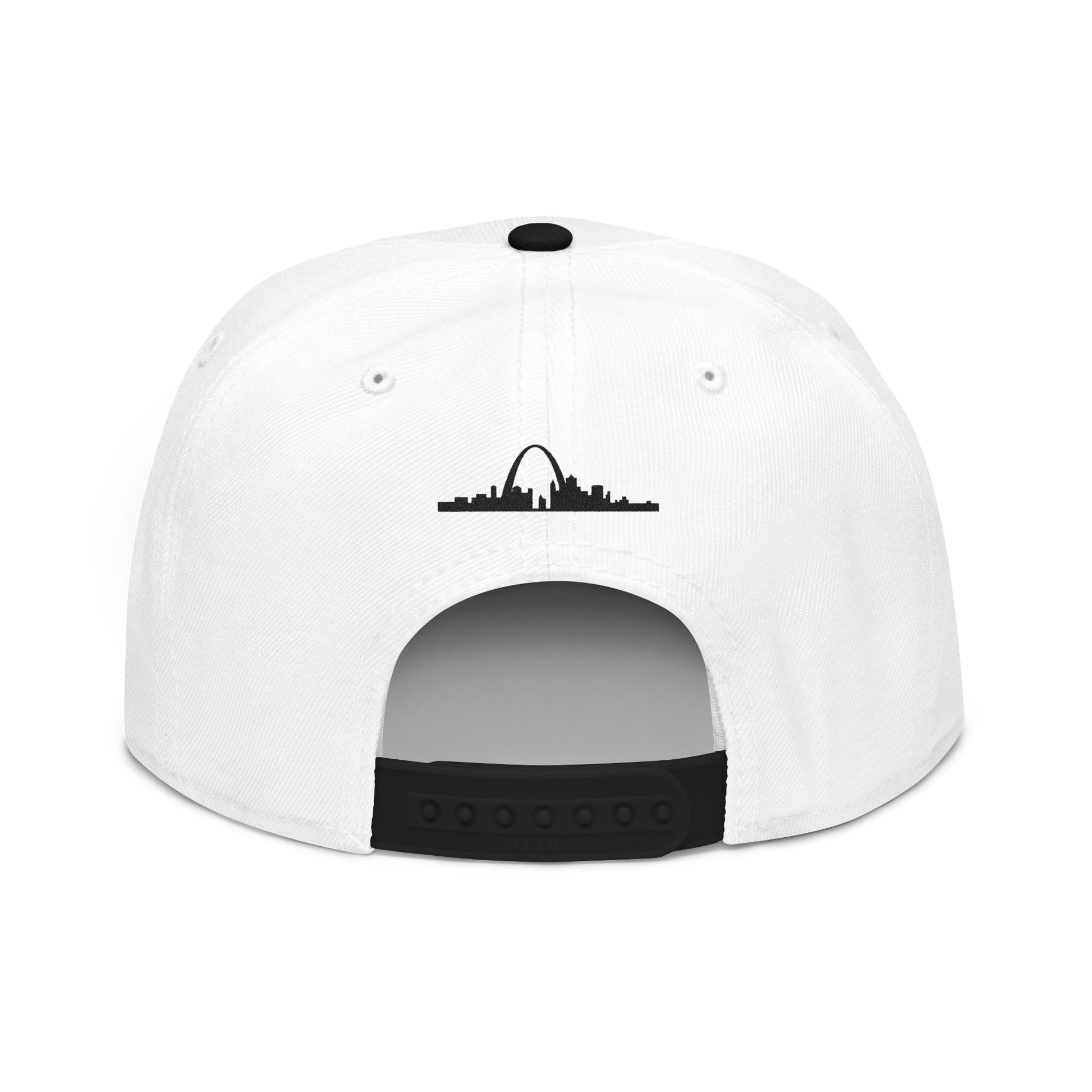 Embroidered Snapback-Full Front Saint Louis Logo Printify
