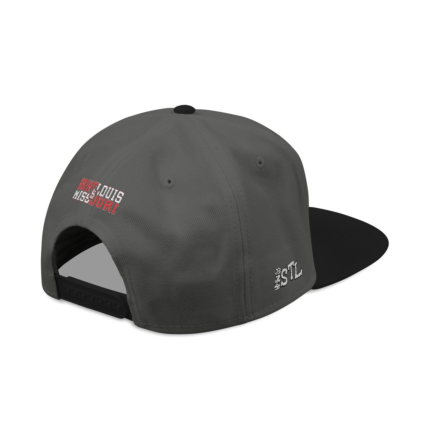 Snapback (Embroidery)-Offset Saint Louis Logo Printify