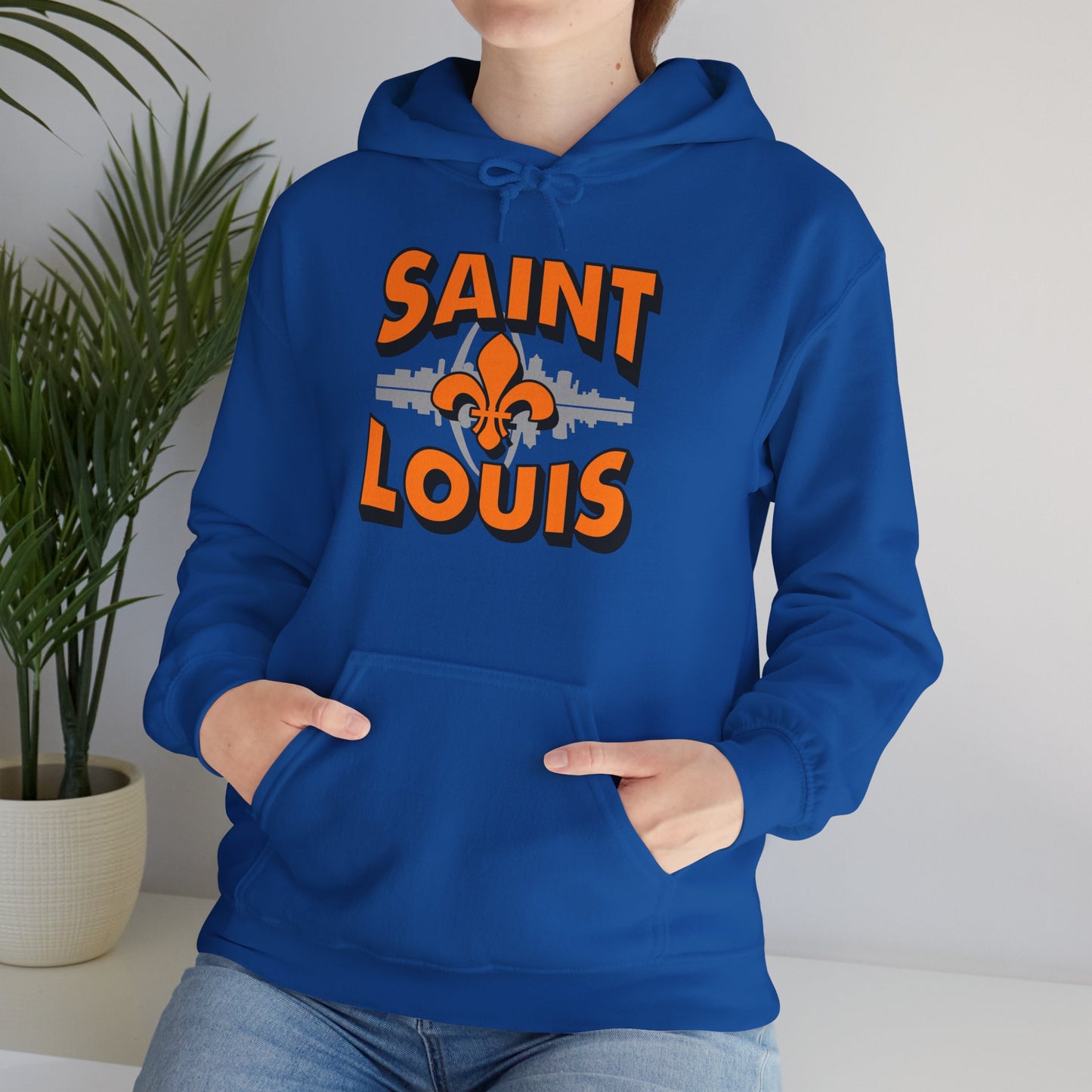 Saint Louis Graphic Hoodie — City Skyline Saint Louis Hoodie