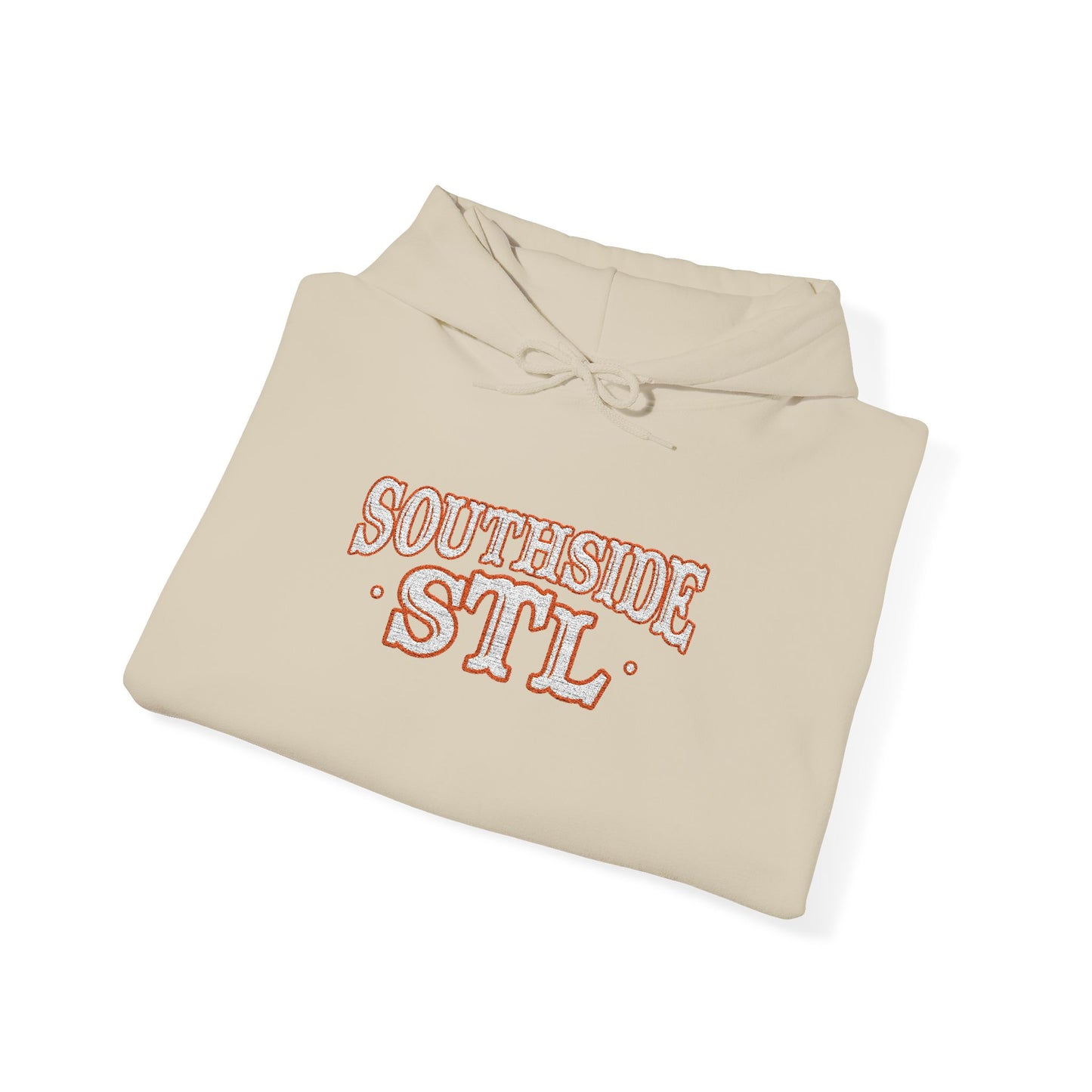 Embroidered Hoodie - Southside STL Design Printify