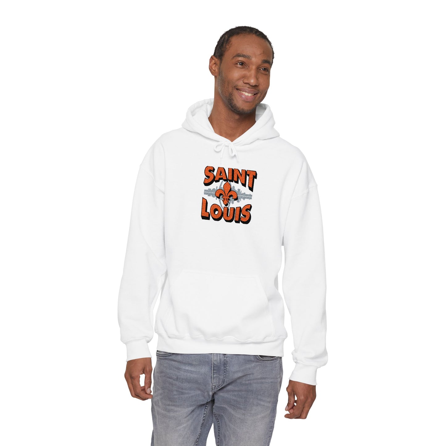 Saint Louis City Skyline Embroidered Hoodie