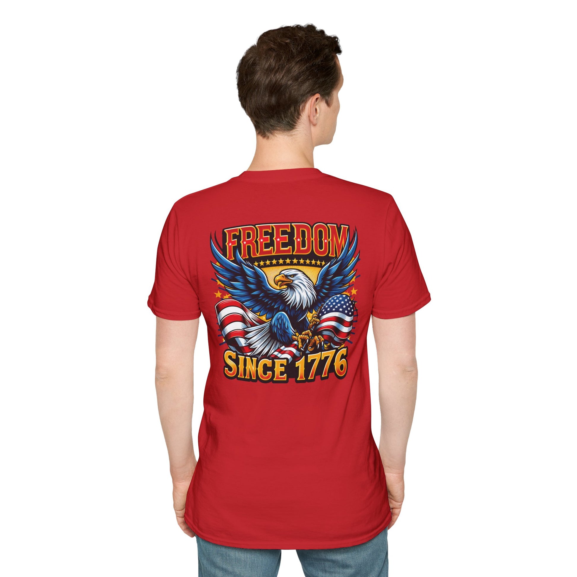Freedom Since 1776 Graphic Tee Printify