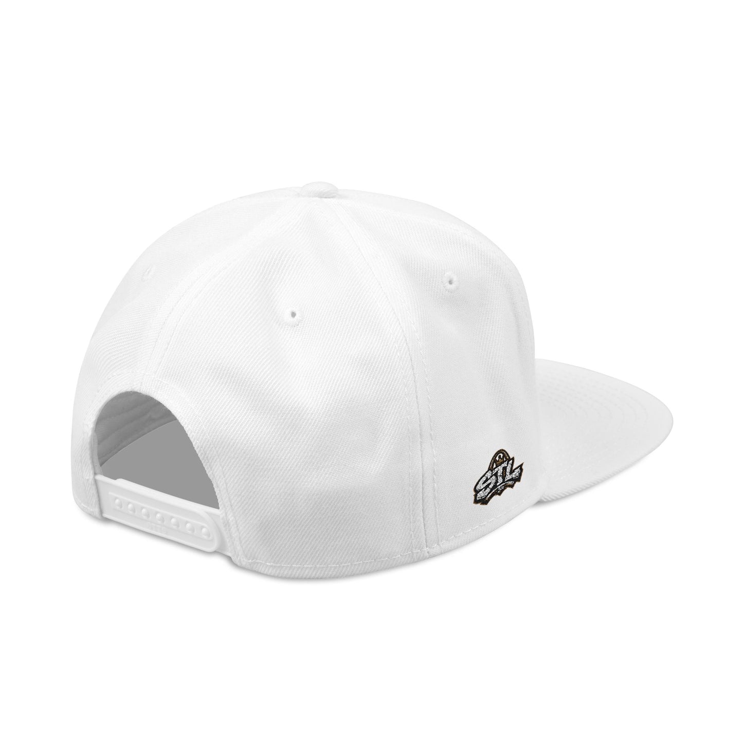 St. Louis Embroidered Snapback Hat — Retro Script Logo Cap