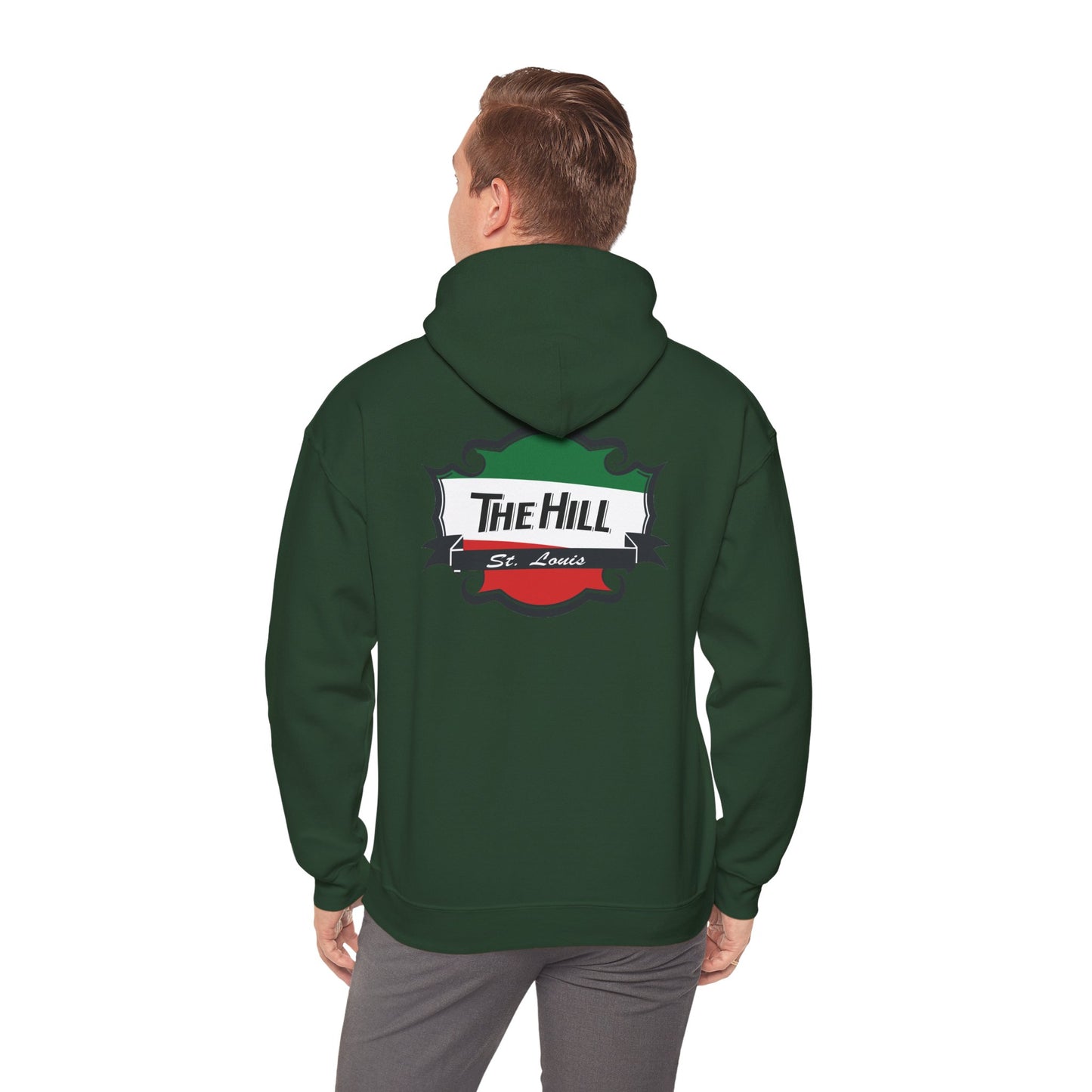 The Hill St. Louis Front & Back Hoodie Printify