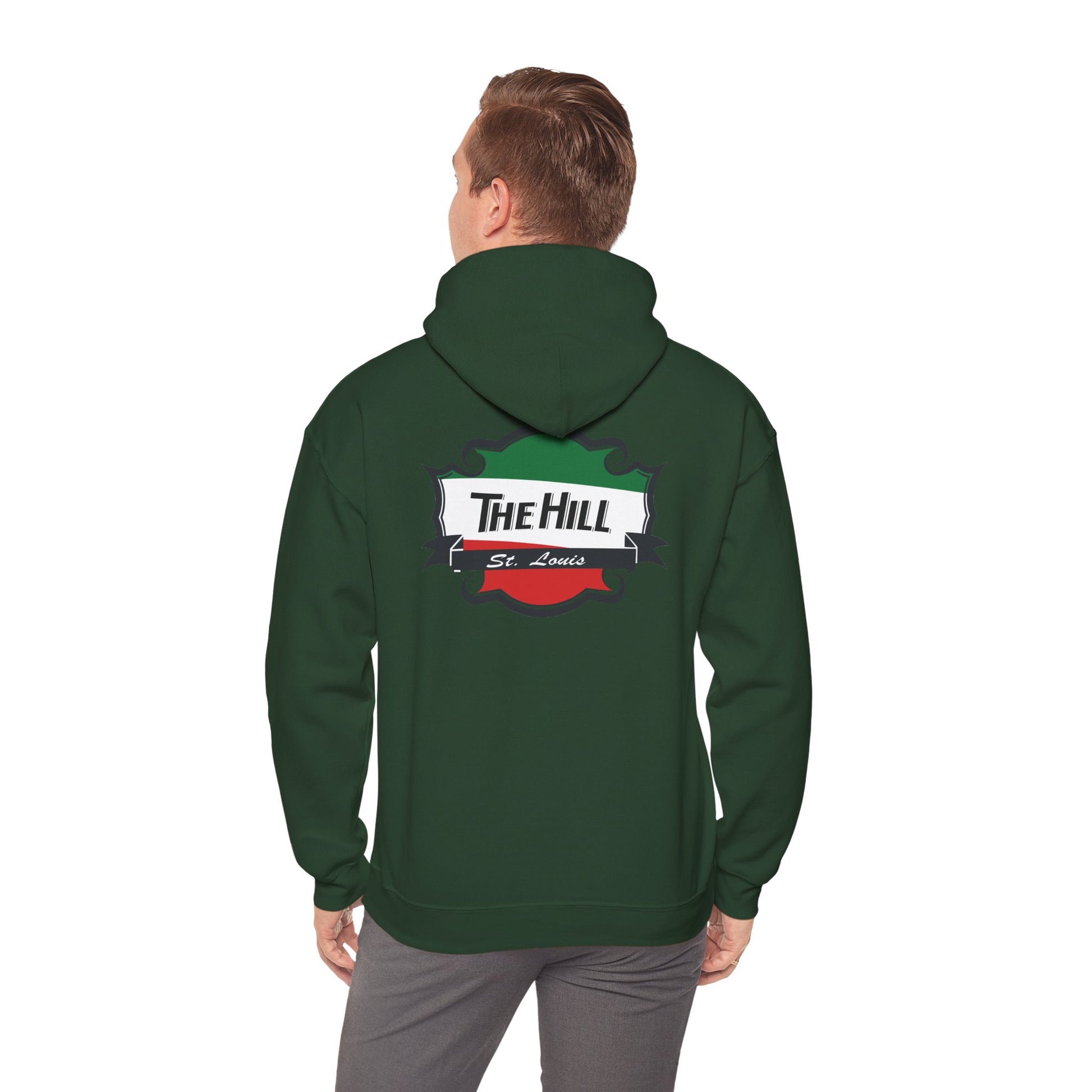 The Hill St. Louis Front & Back Hoodie Printify