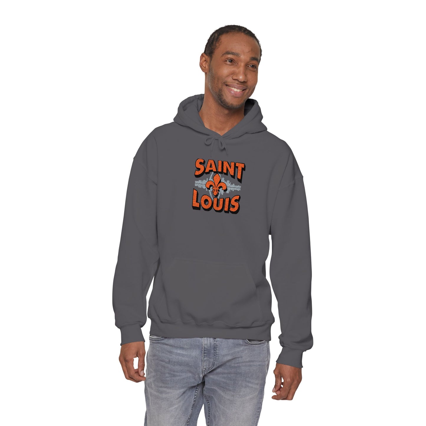 Saint Louis City Skyline Embroidered Hoodie