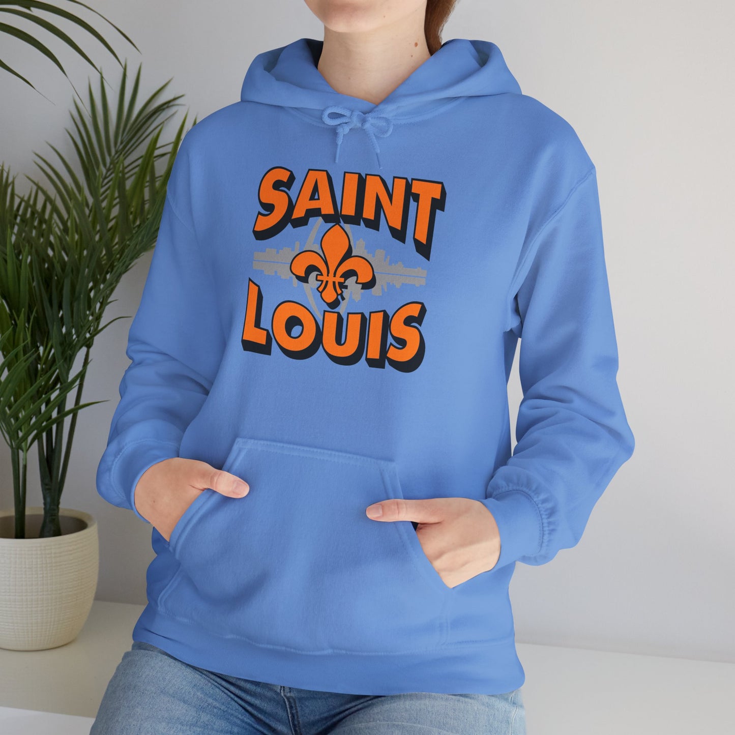 Saint Louis Graphic Hoodie — City Skyline Saint Louis Hoodie