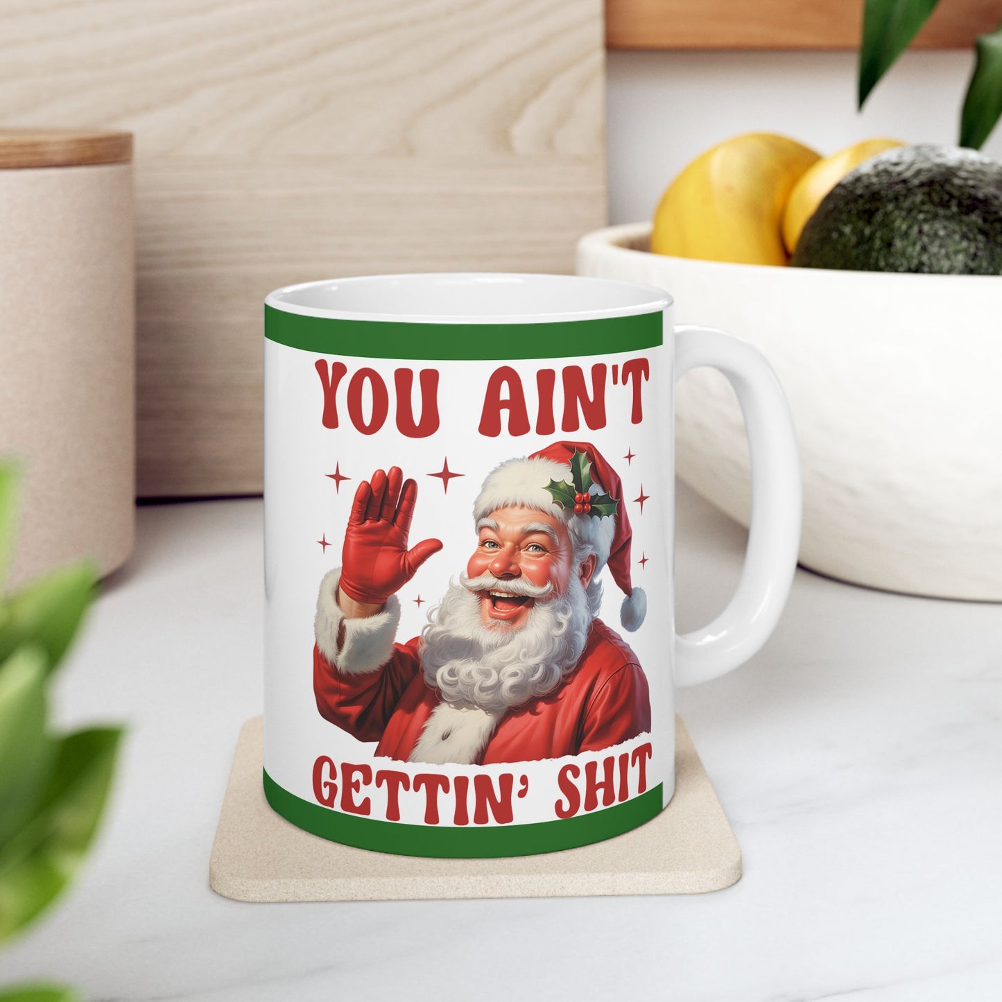 Christmas Santa Ceramic Mug