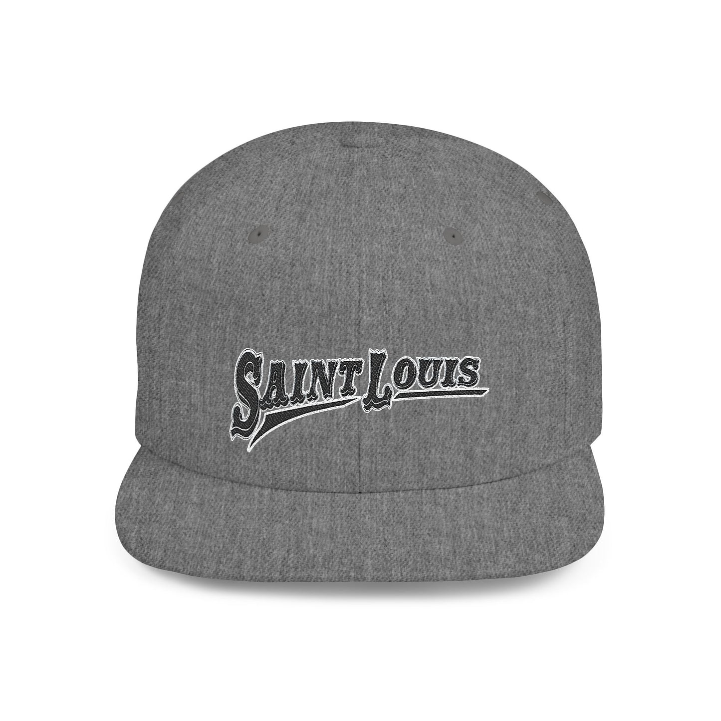 Flat Bill Snapback - Saint Louis Ball Cap Printify