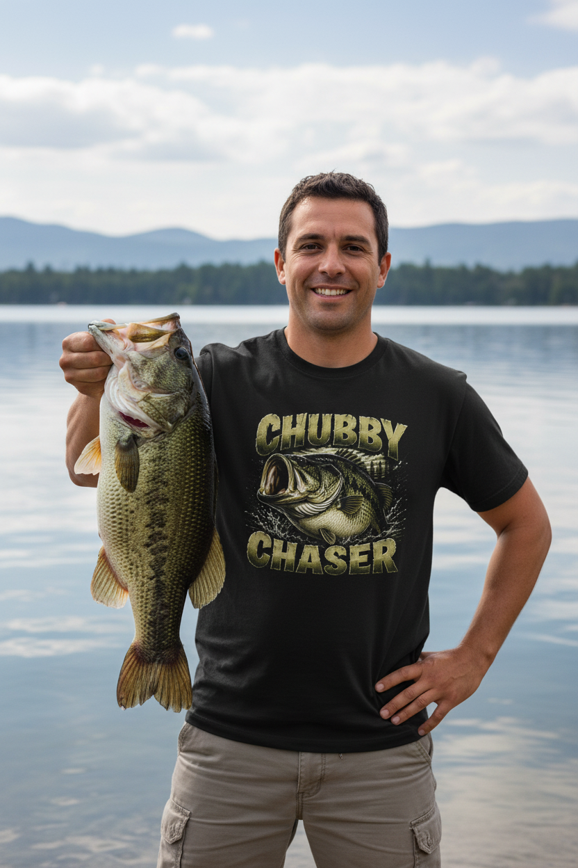 Chubby Chaser Bass Fishing Tee