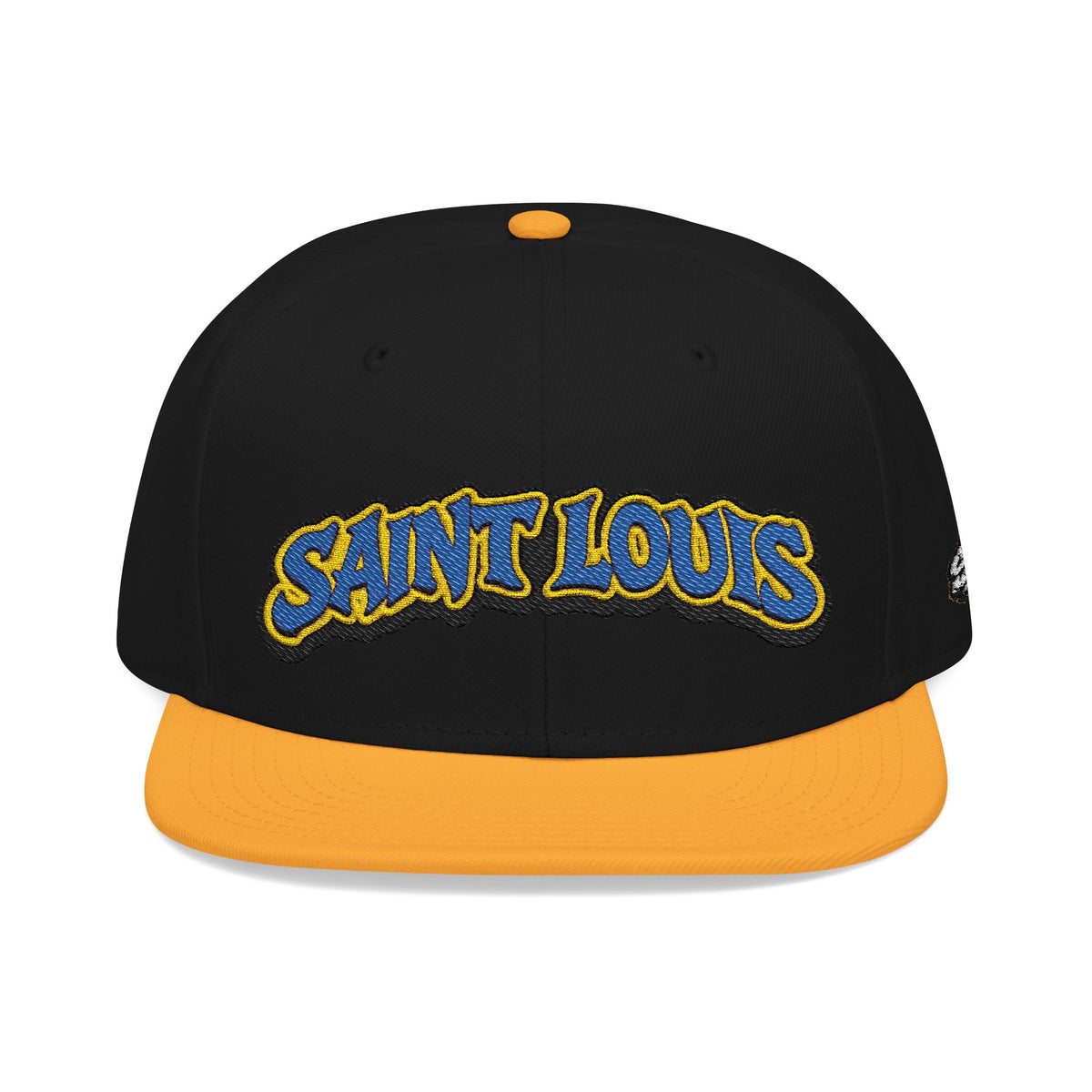 St. Louis Embroidered Snapback Hat — Retro Script Logo Cap