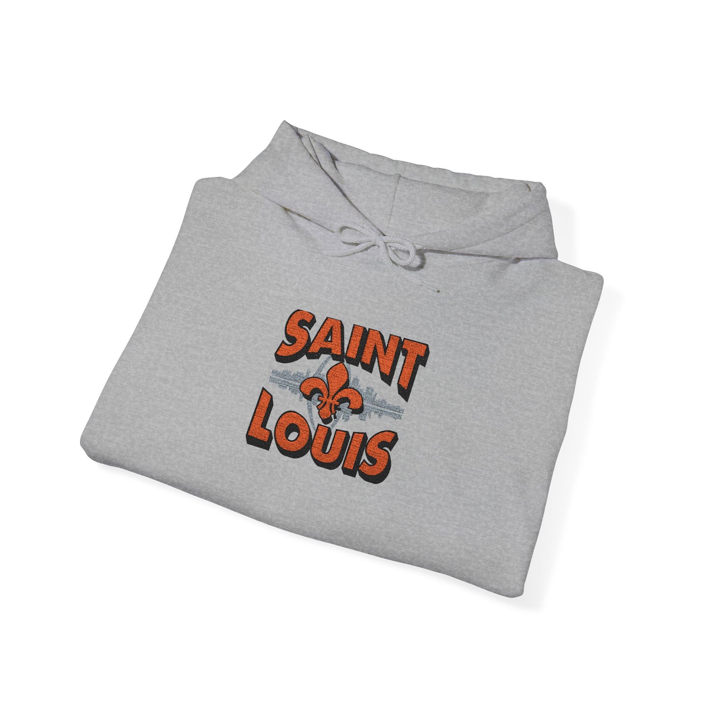 Saint Louis City Skyline Embroidered Hoodie