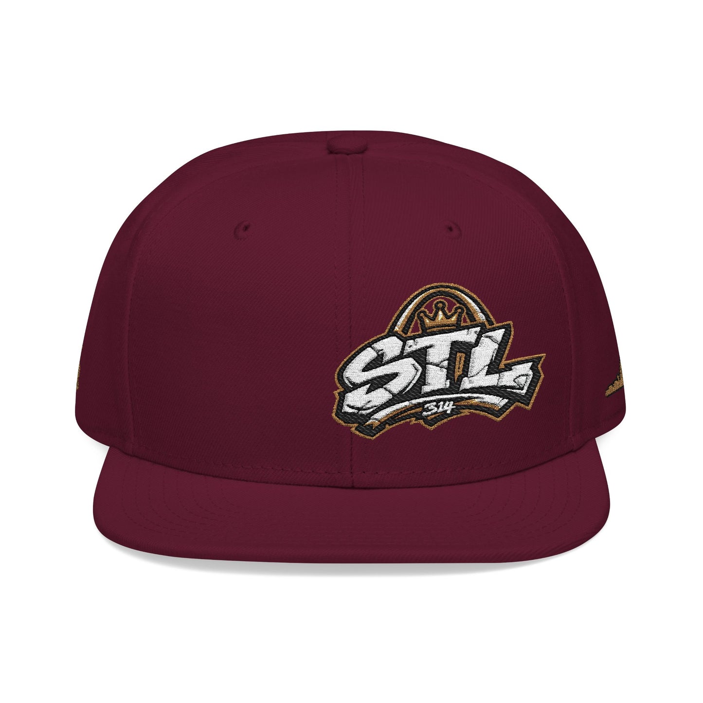 STL Embroidered Snapback Hat — St. Louis Retro Logo Cap