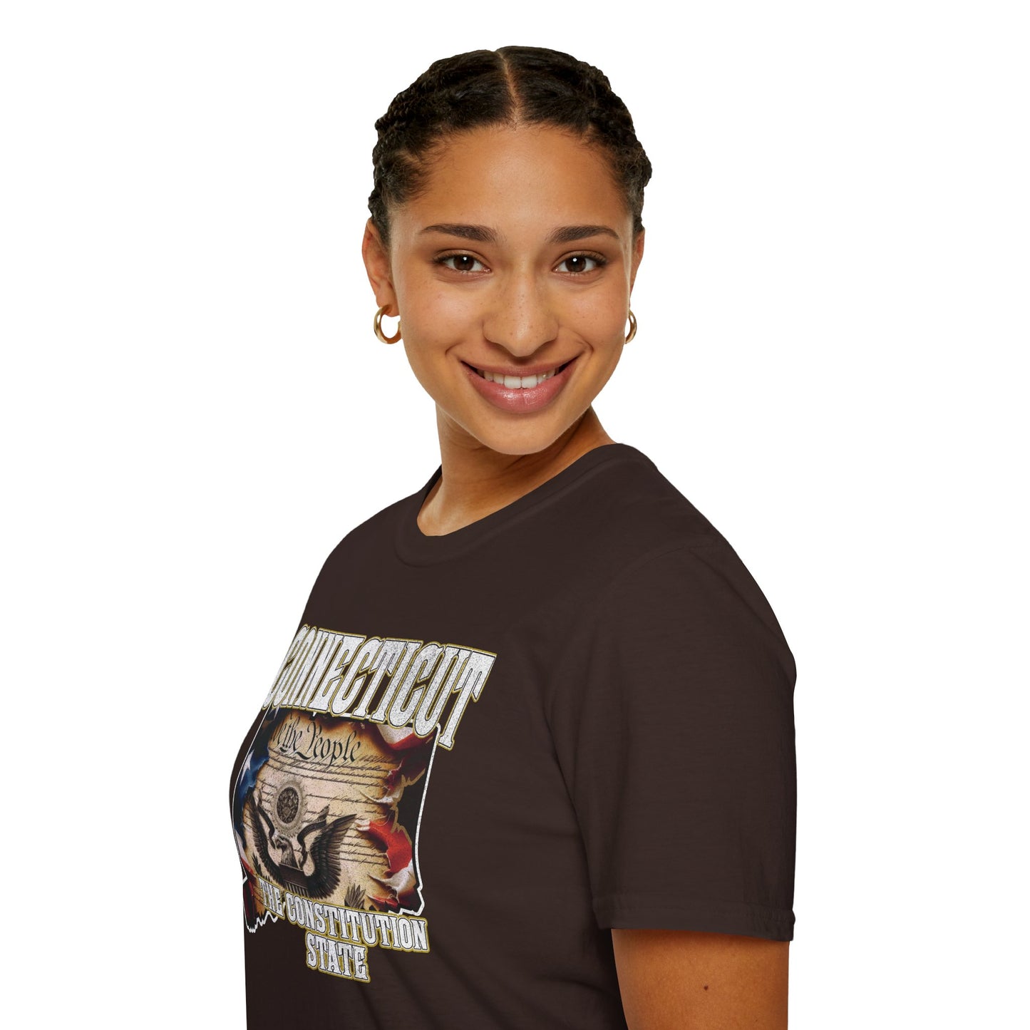 Connecticut The Constitution State Unisex Soft style T-Shirt