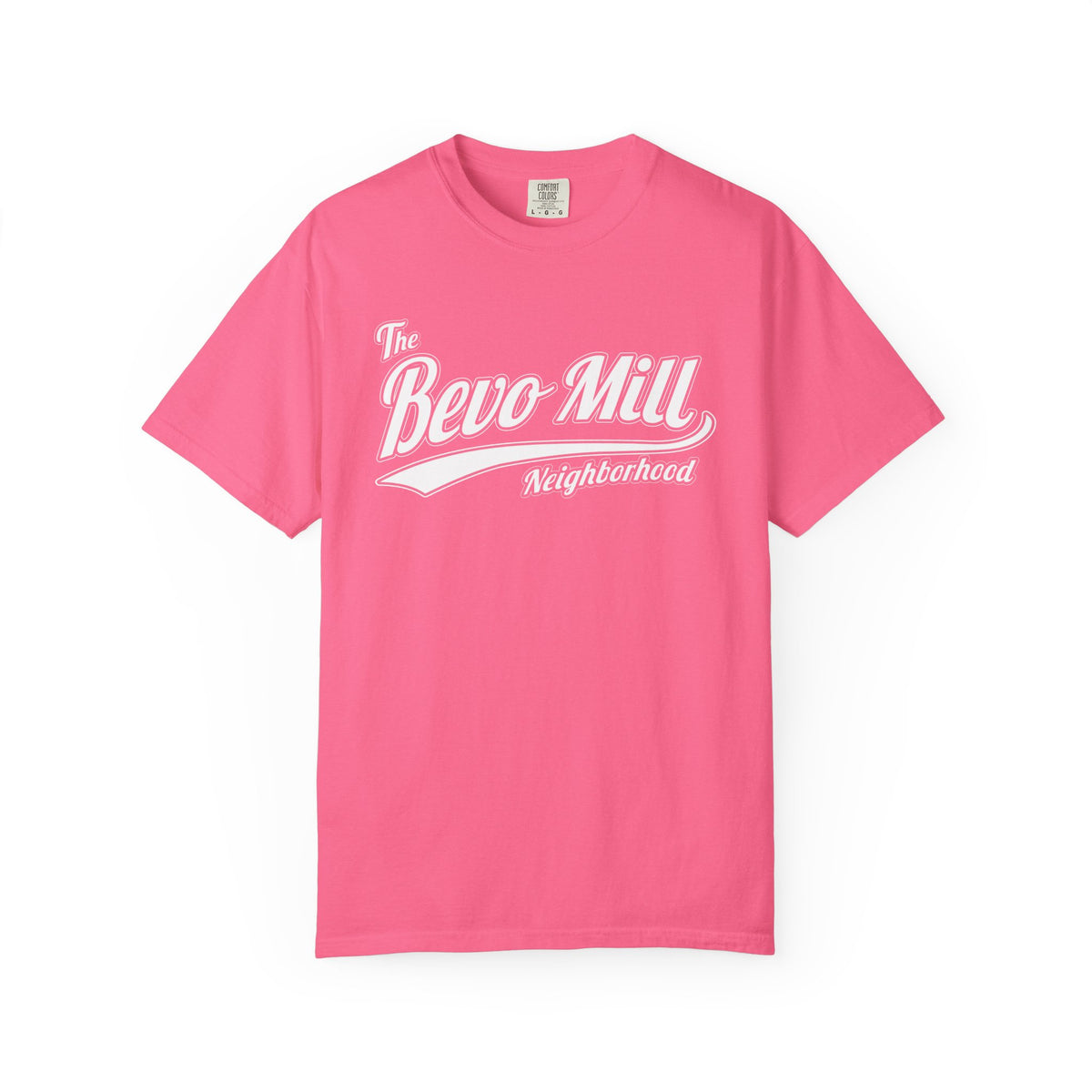 Bevo Mill Neighborhood T-Shirt — Vintage Script Local Pride Tee