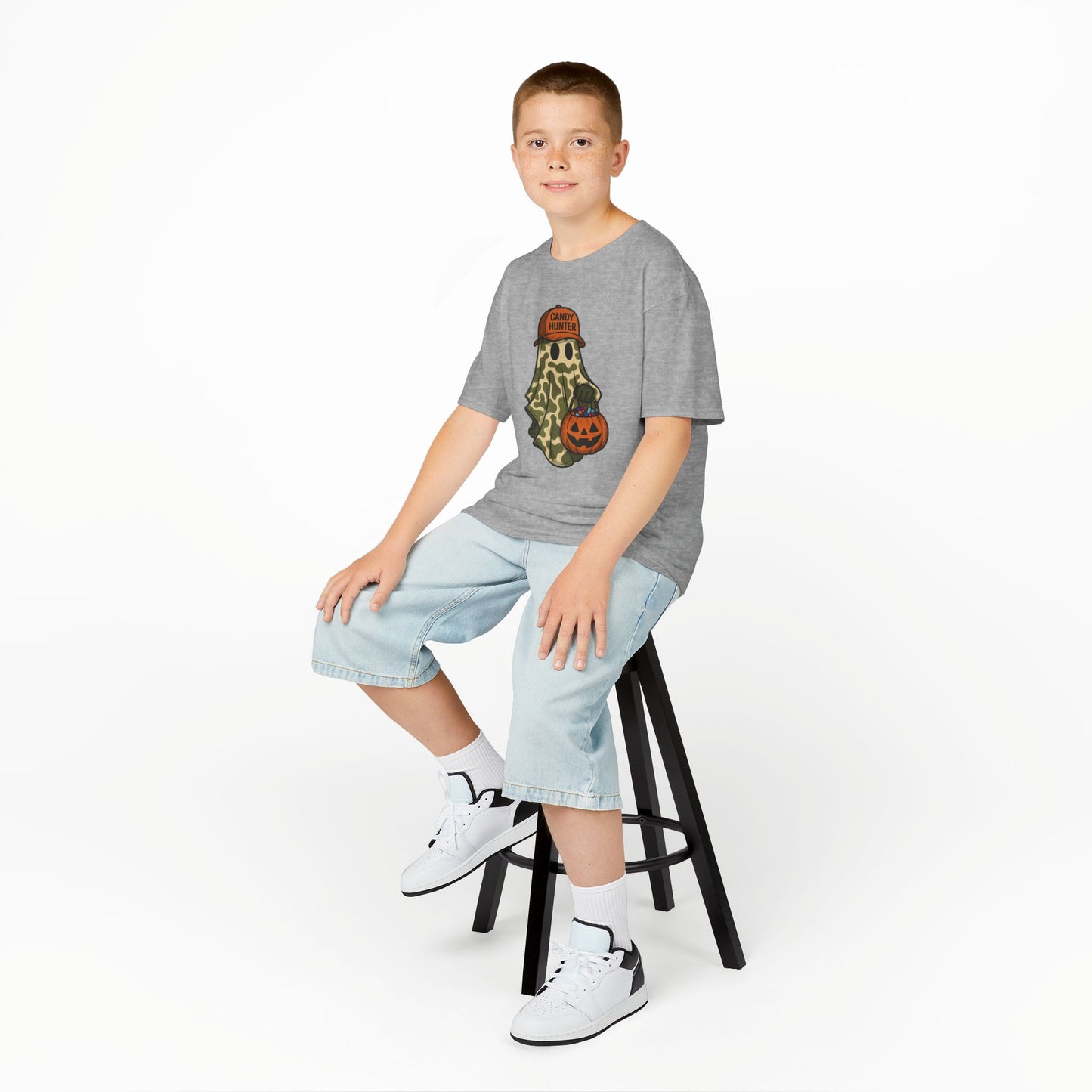 Kids Tee - Camo Ghost Graphic