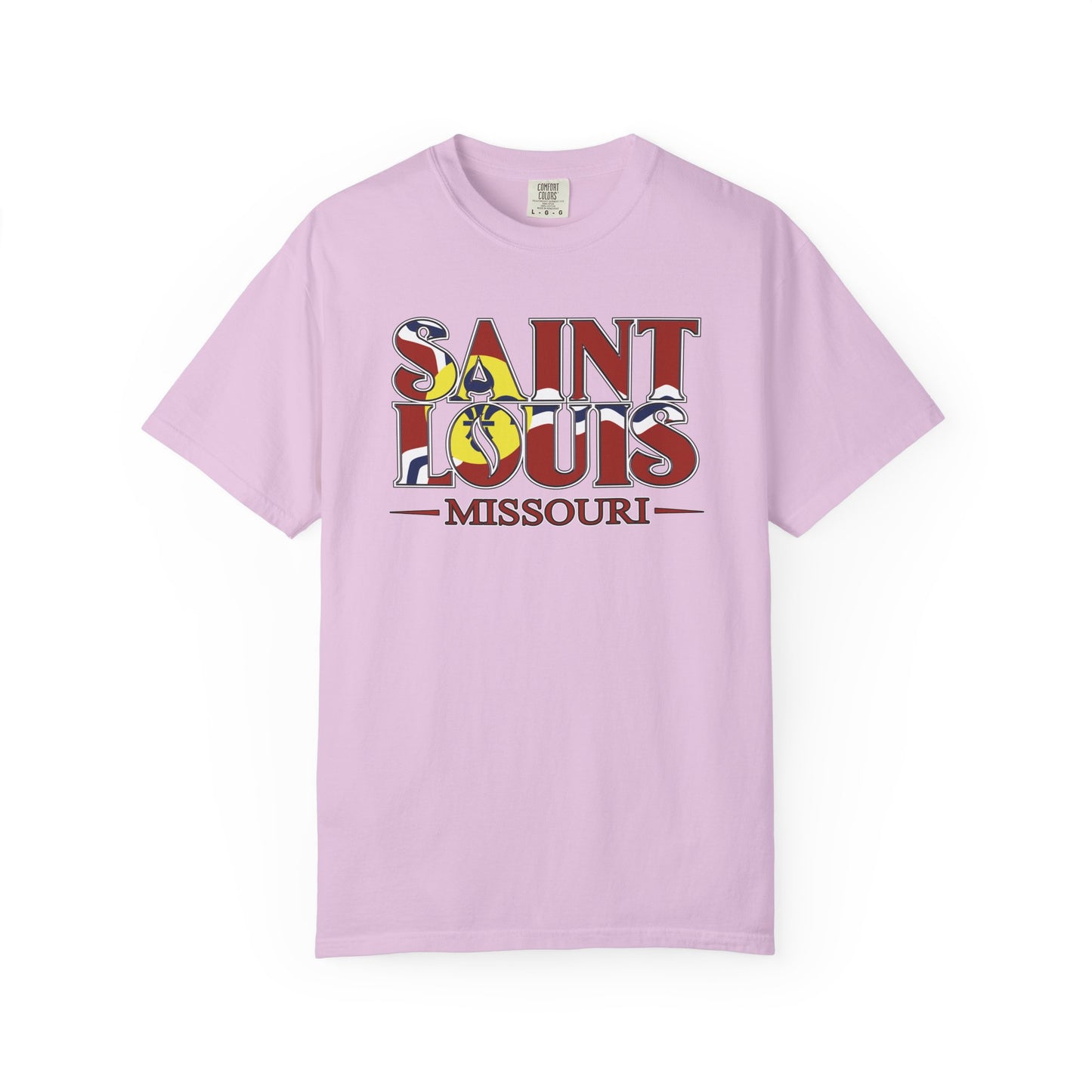Saint Louis Missouri T-Shirt — Vintage St. Louis Flag Graphic Tee