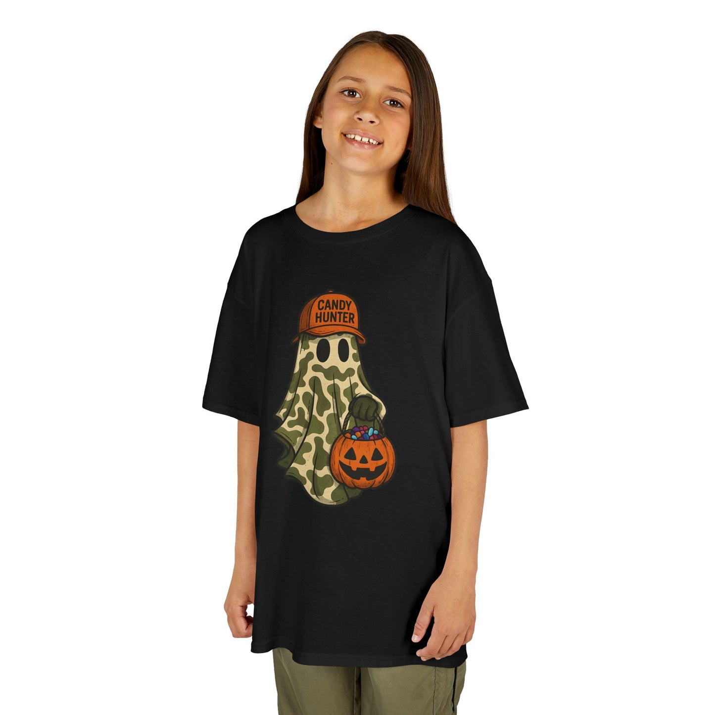 Kids Tee - Camo Ghost Graphic