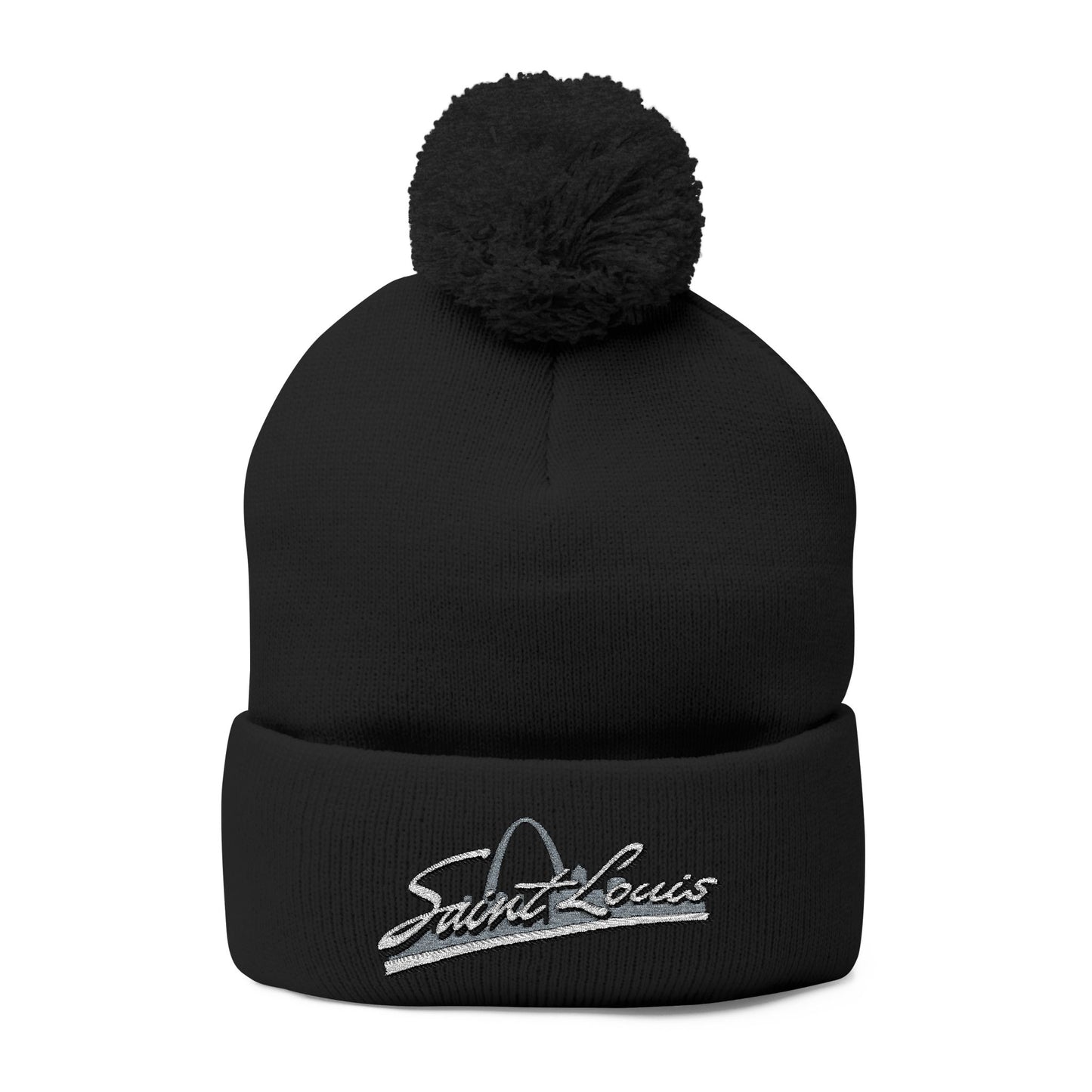 Knit Cap - Saint Louis Embroidered Design