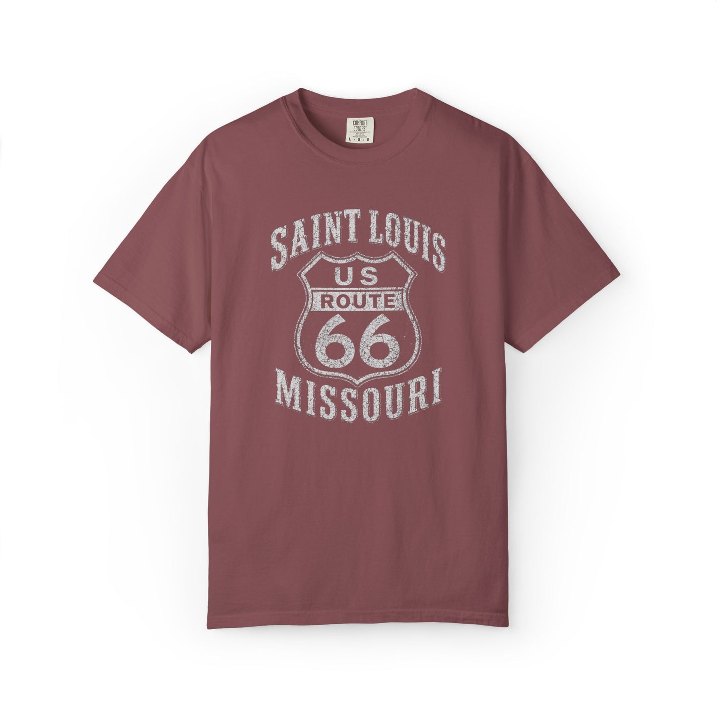 Saint Louis Route 66 Missouri T-Shirt — Vintage Road Trip Tee