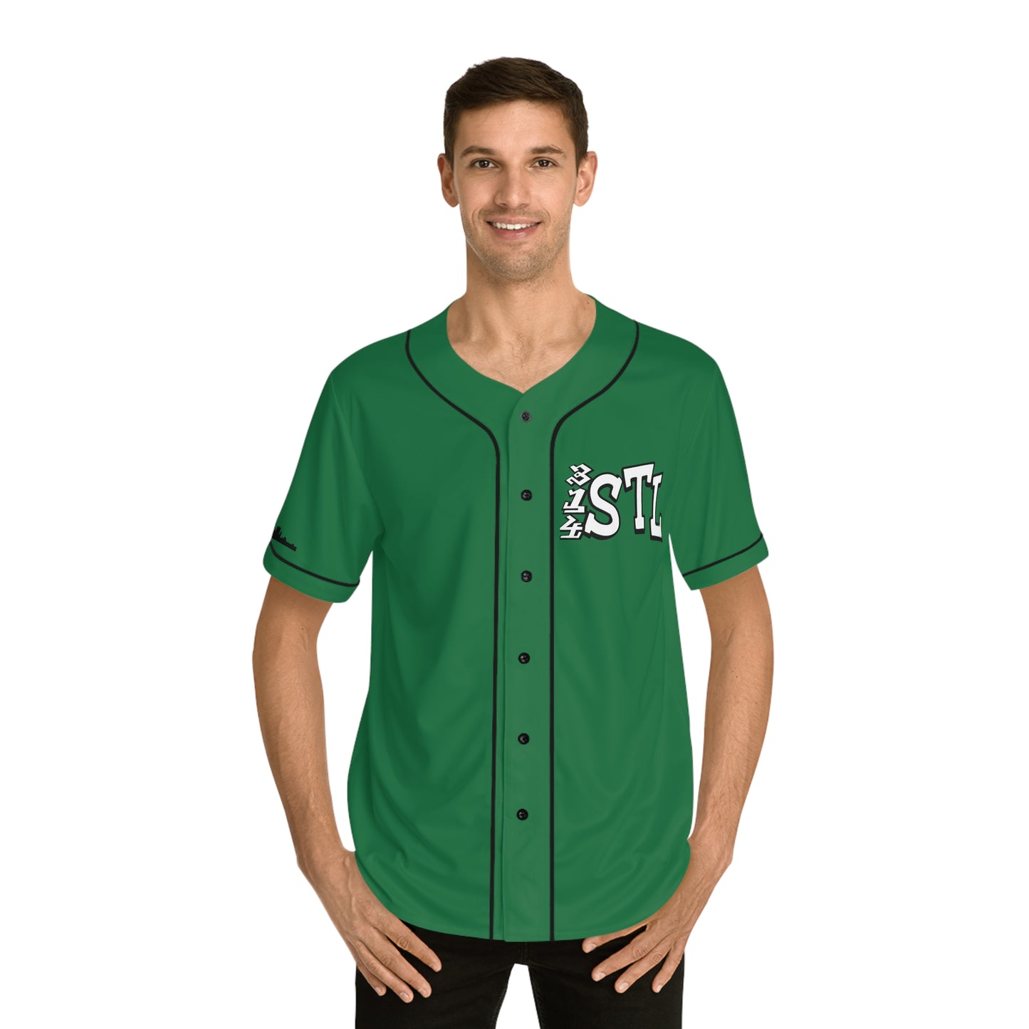 Men's Baseball Jersey with 314 STL Logo