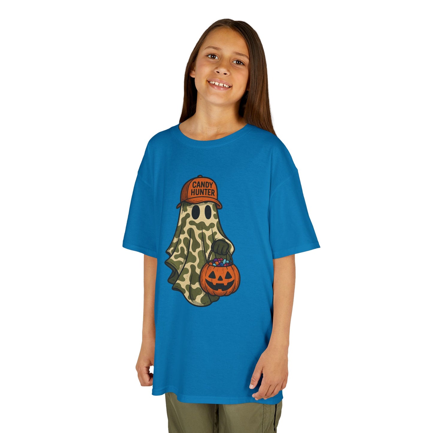 Kids Tee - Camo Ghost Graphic