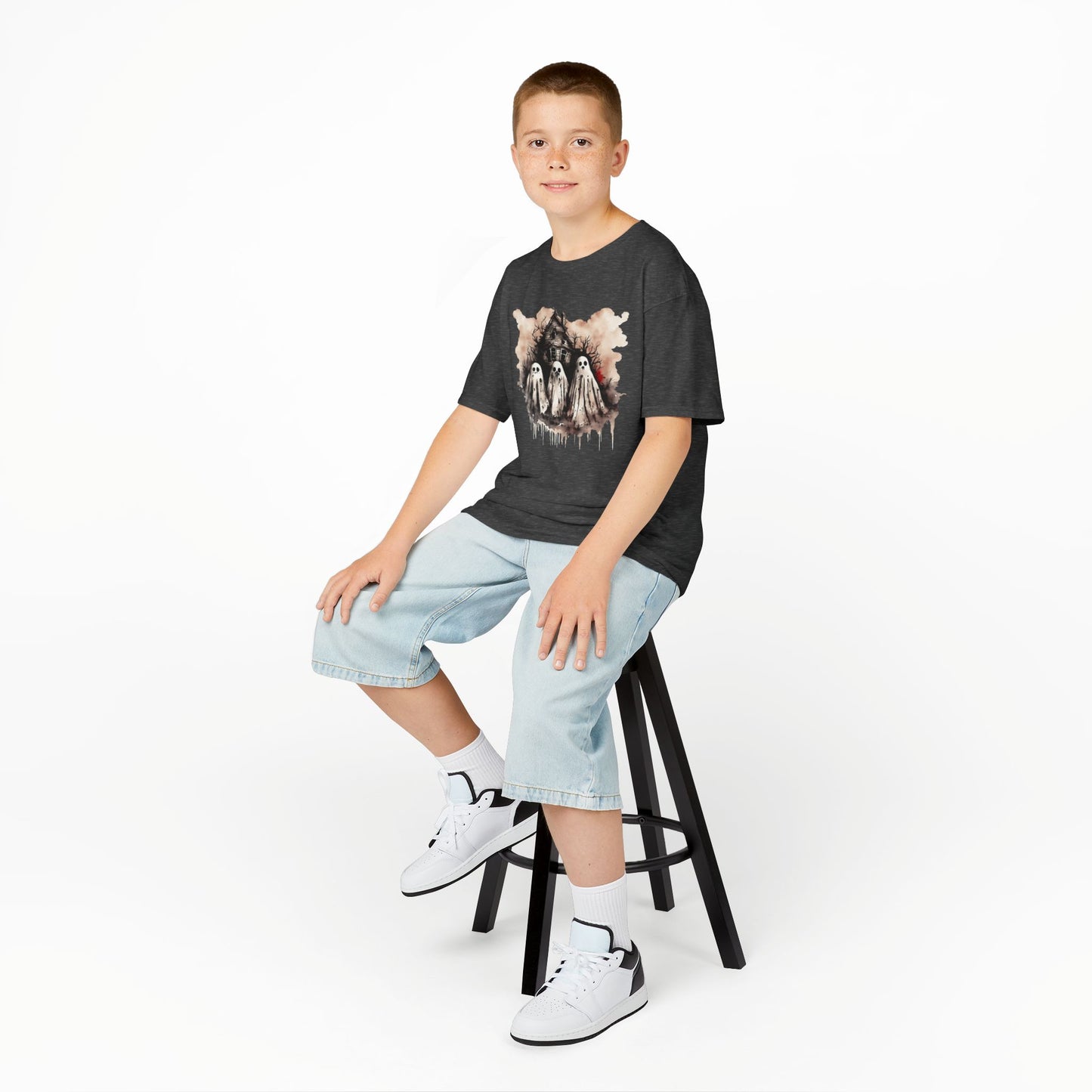 Kids- Haunted House Graphic Tee