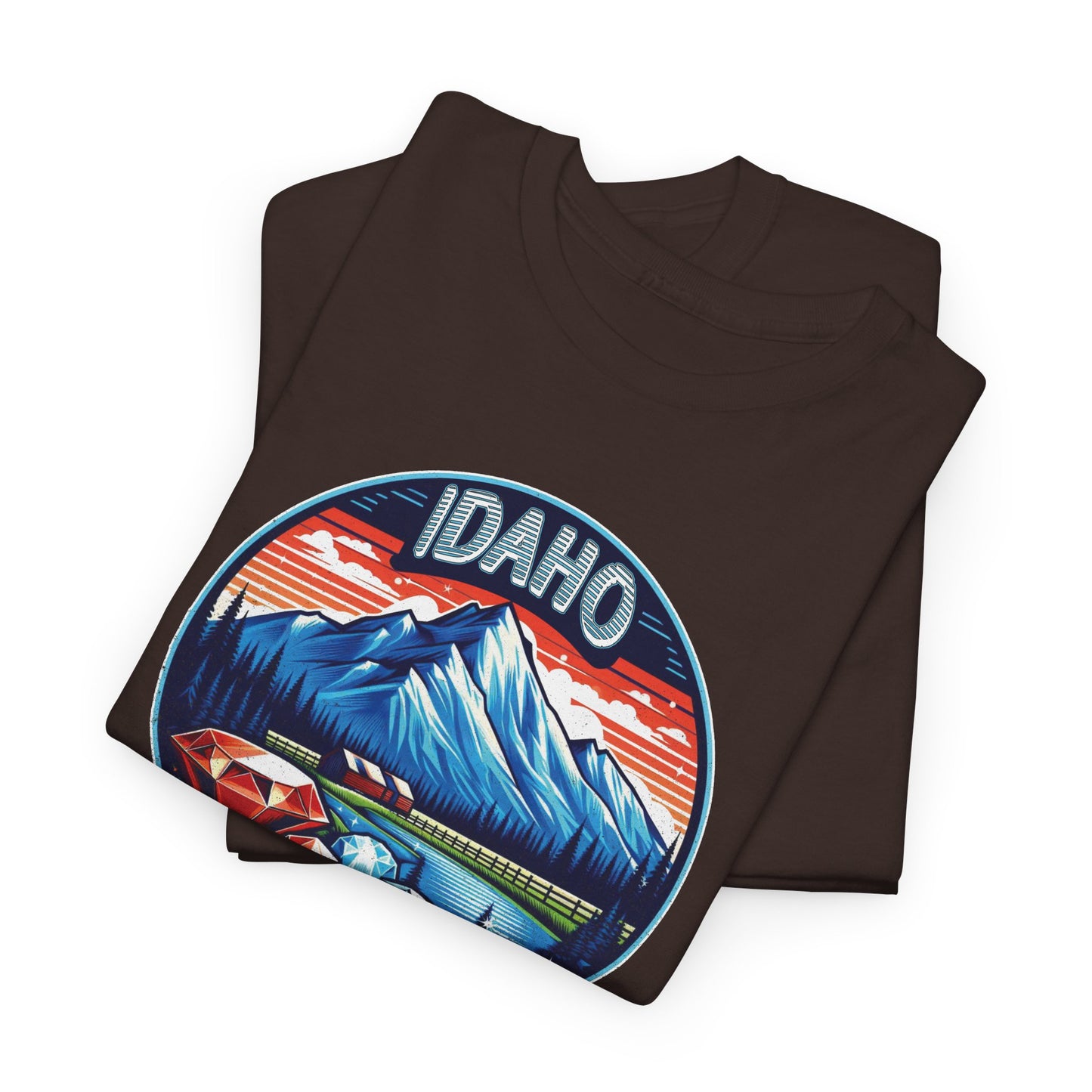 Idaho The Gem State Graphic Tee
