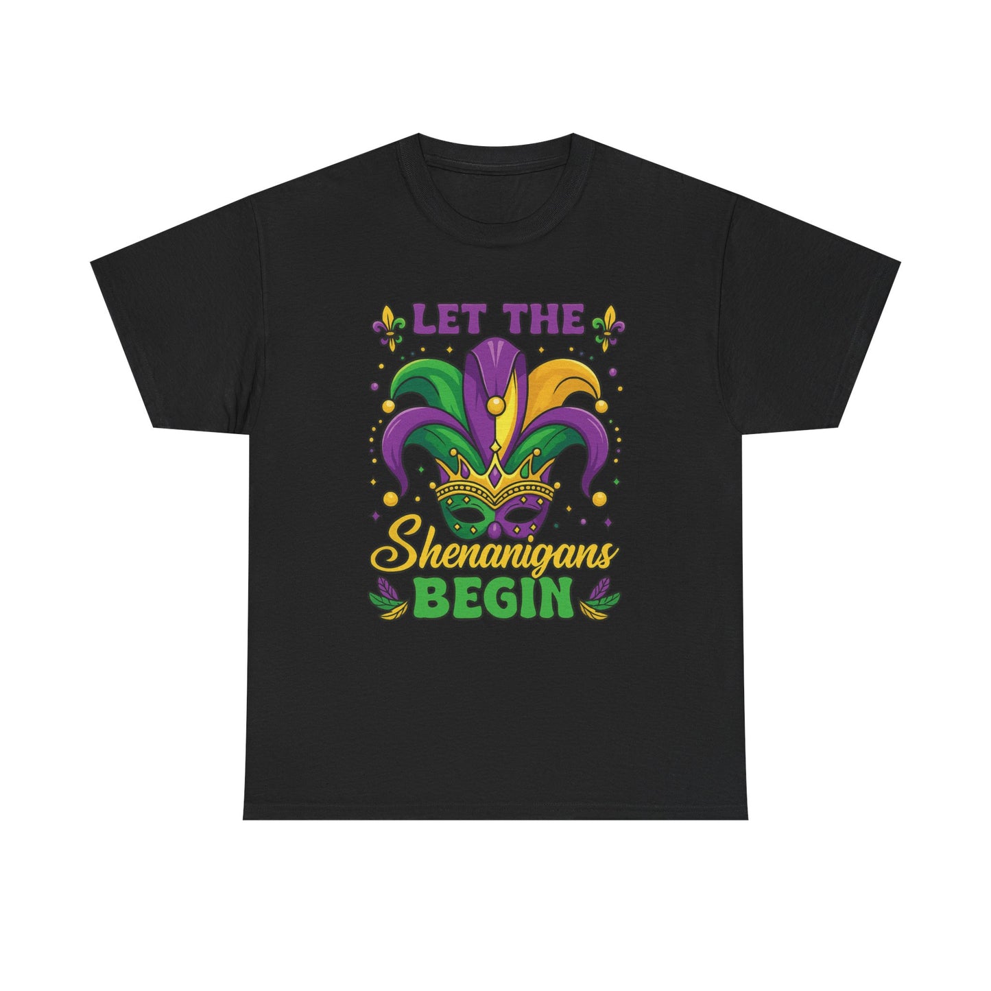 Mardi Gras 'Let The Shenanigans Begin' T-Shirt