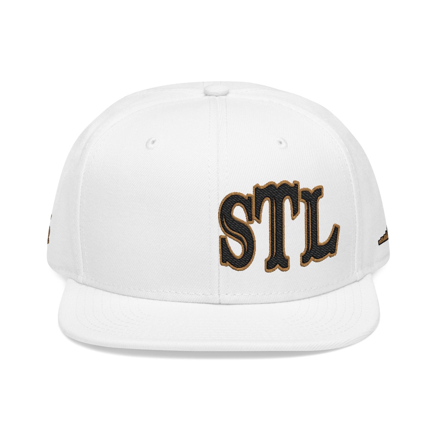 STL Black Gold Edition Embroidered Snapback Hat
