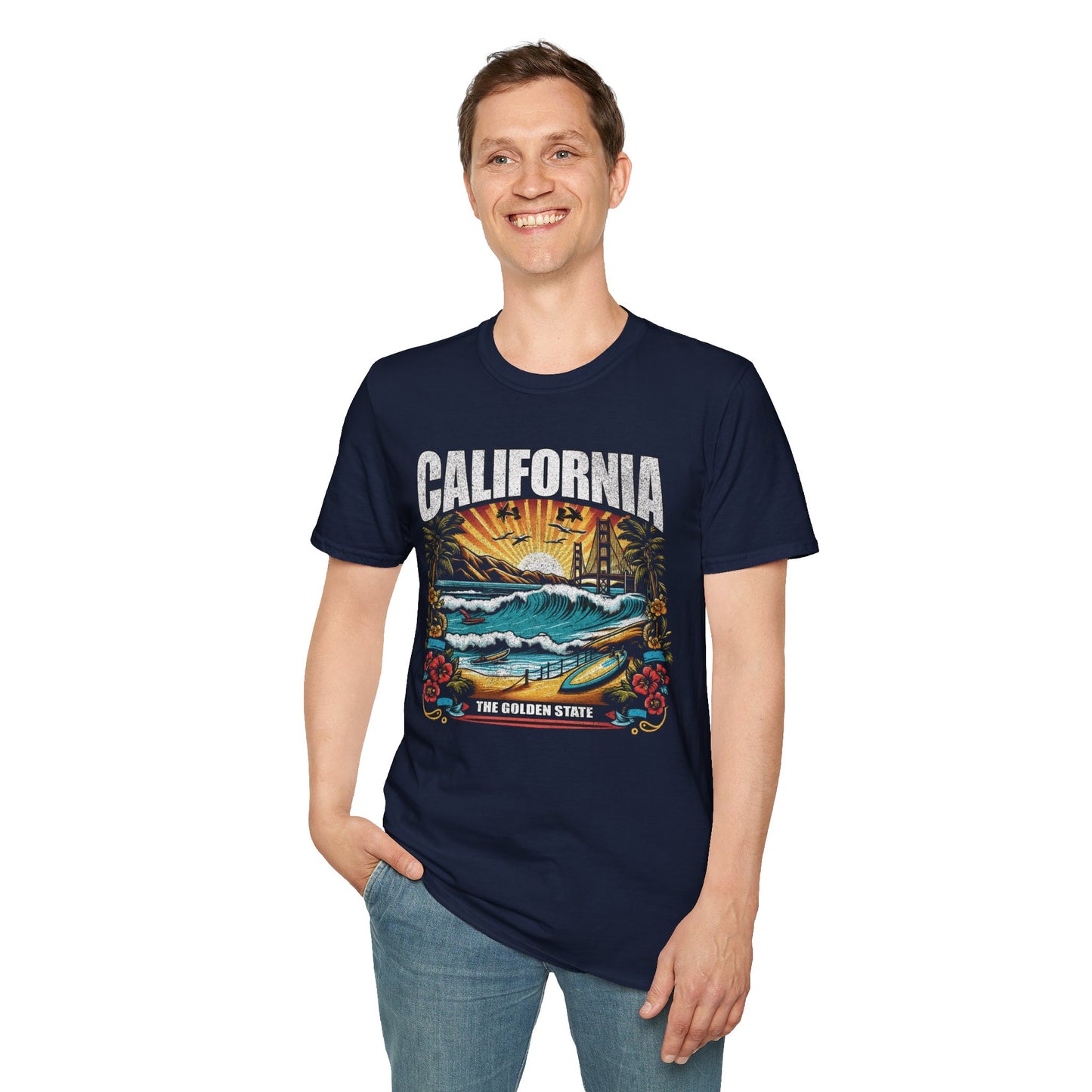 California The Golden State Graphic Tee