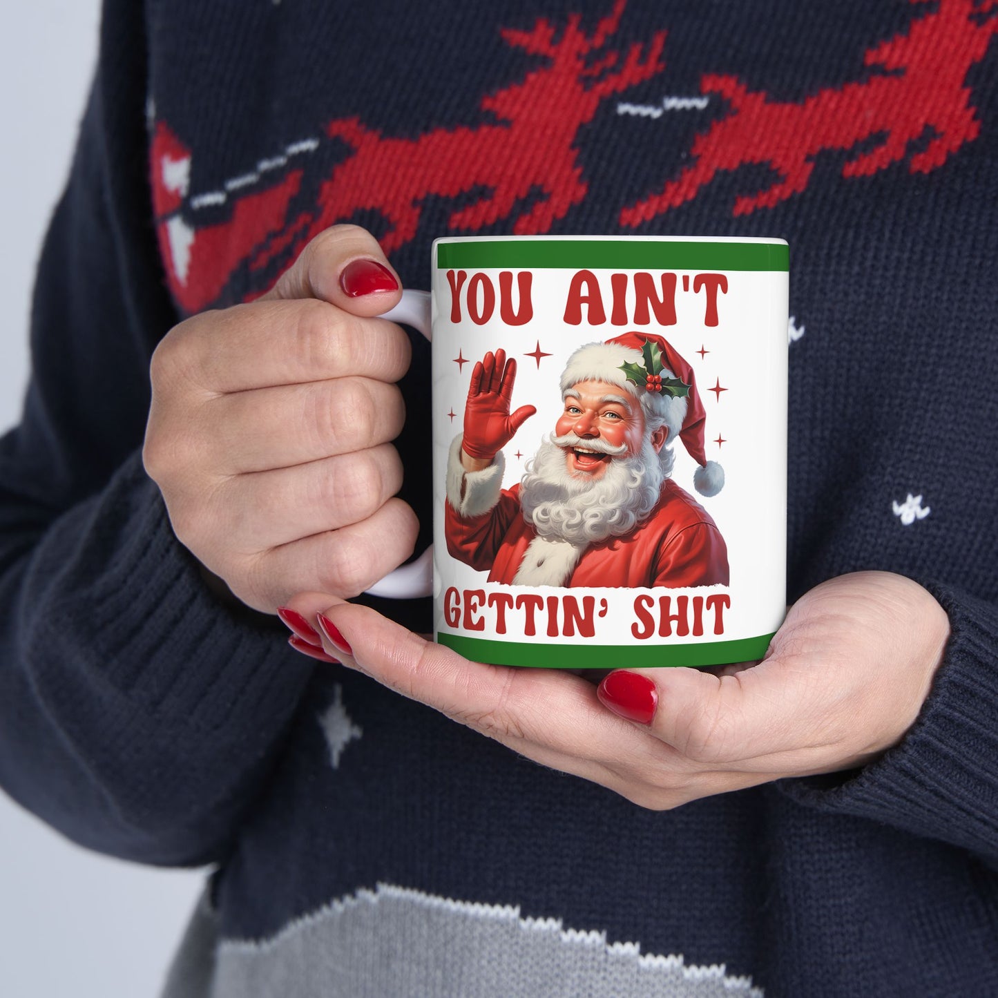 Christmas Santa Ceramic Mug