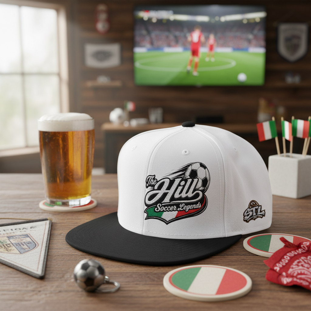 The Hill Soccer Legends Embroidered Snapback Hat