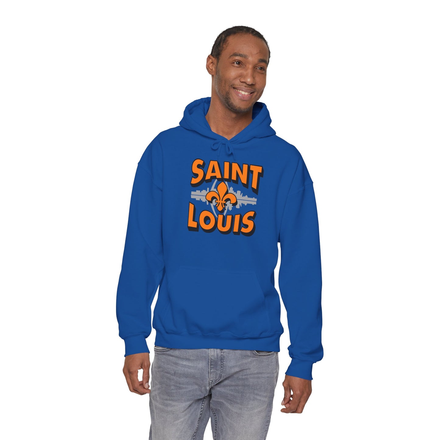 Saint Louis Graphic Hoodie — City Skyline Saint Louis Hoodie