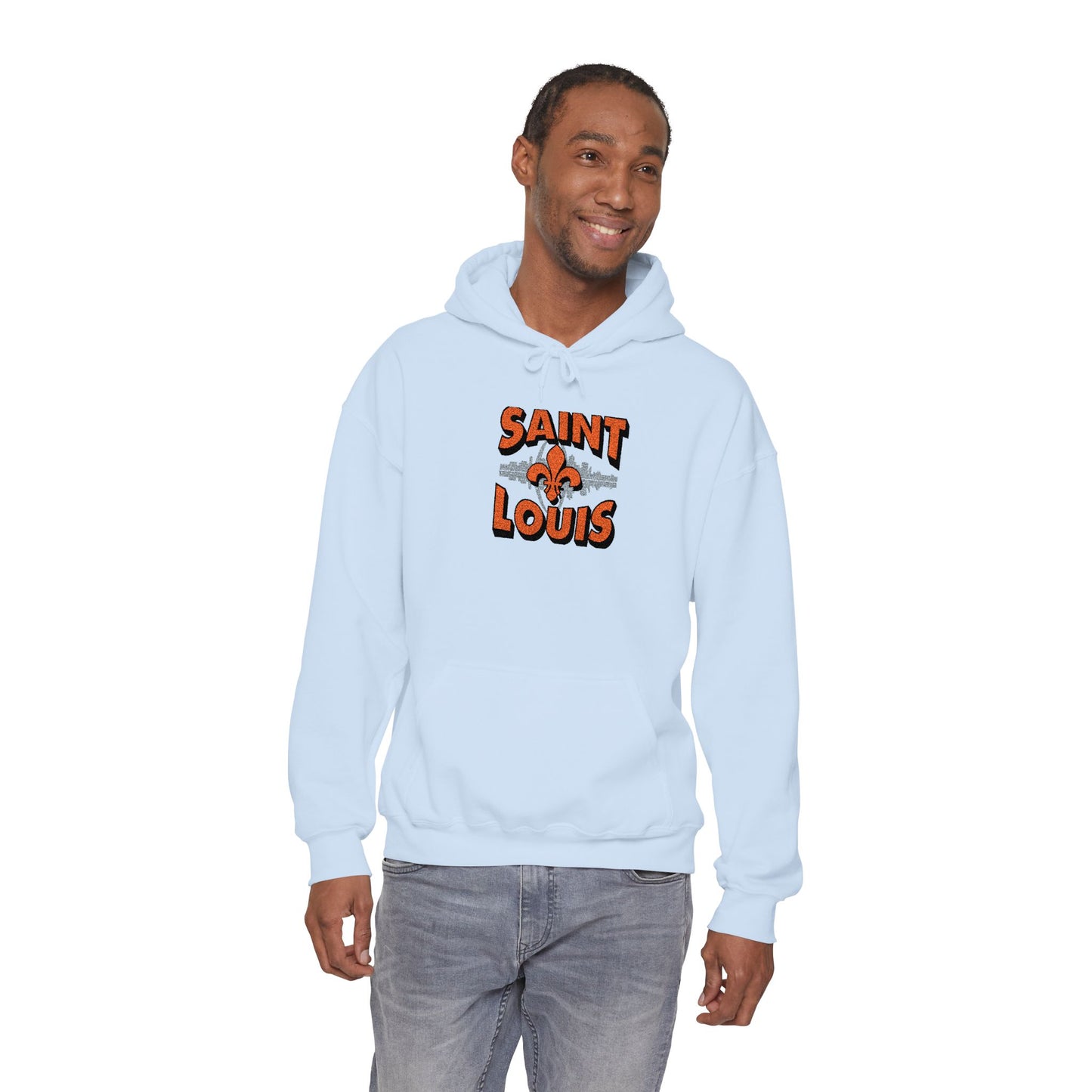 Saint Louis City Skyline Embroidered Hoodie