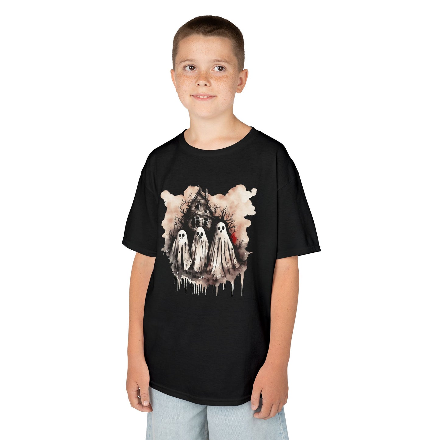 Kids- Haunted House Graphic Tee