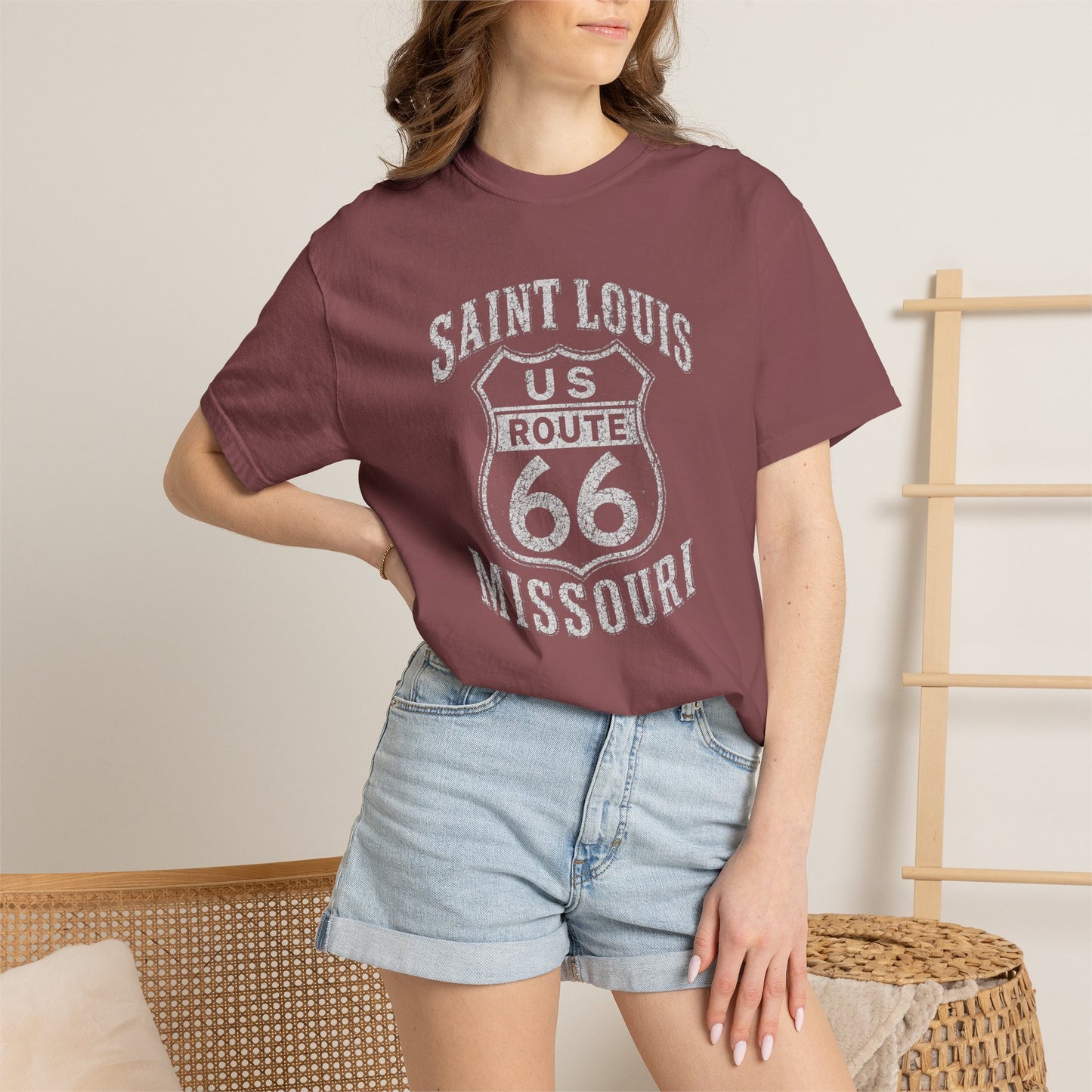 Saint Louis Route 66 Missouri T-Shirt — Vintage Road Trip Tee