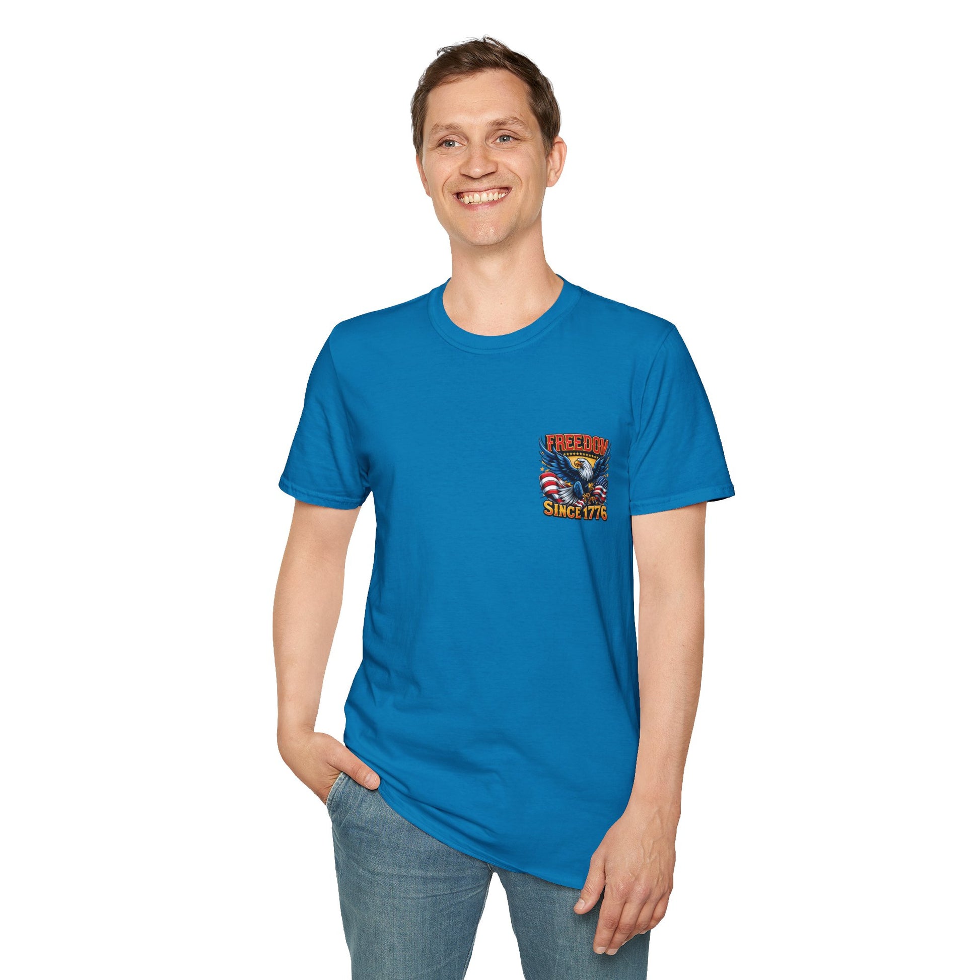 Freedom Since 1776 Graphic Tee Printify