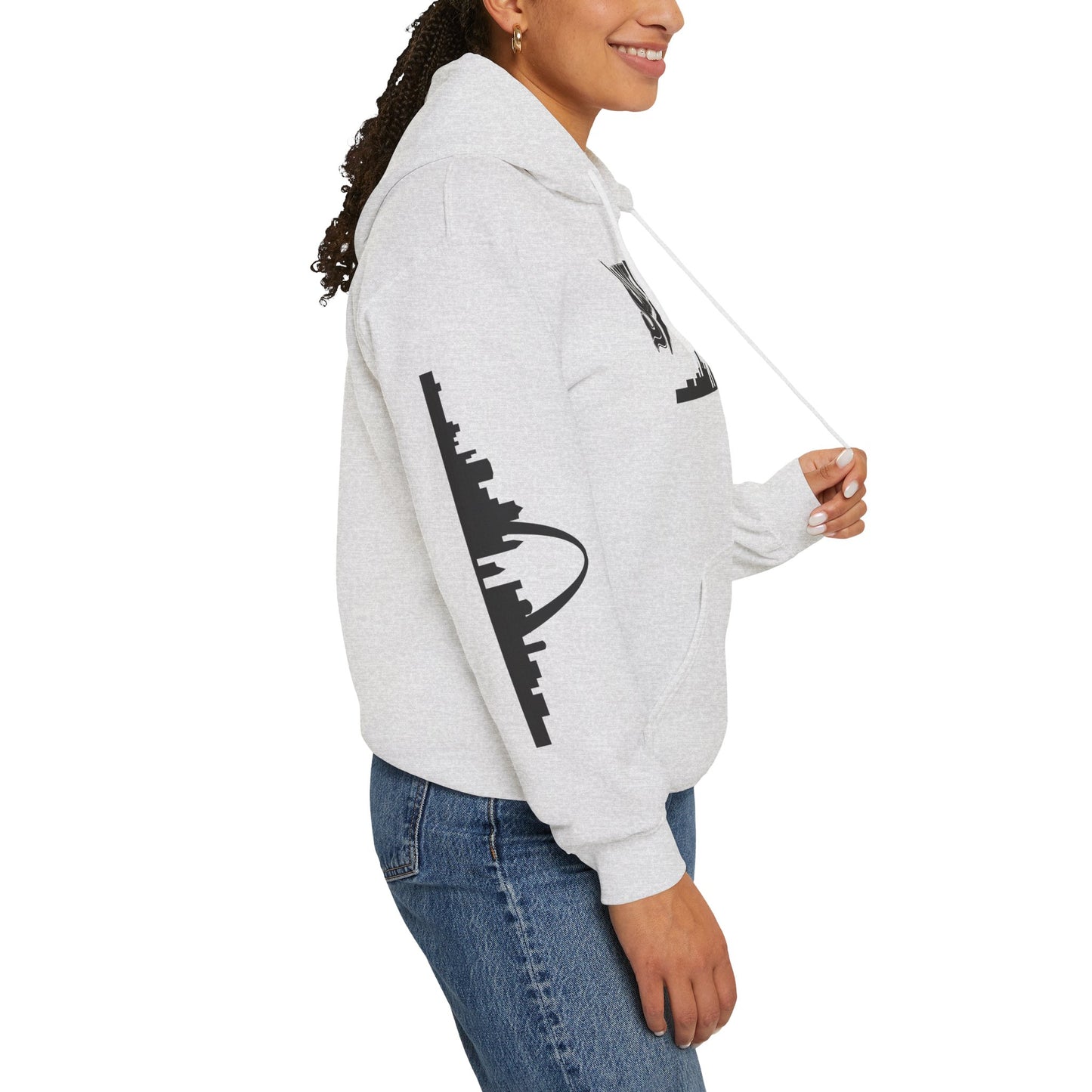 Saint Louis Skyline Hoodie - Unisex Heavy Blend™ Printify
